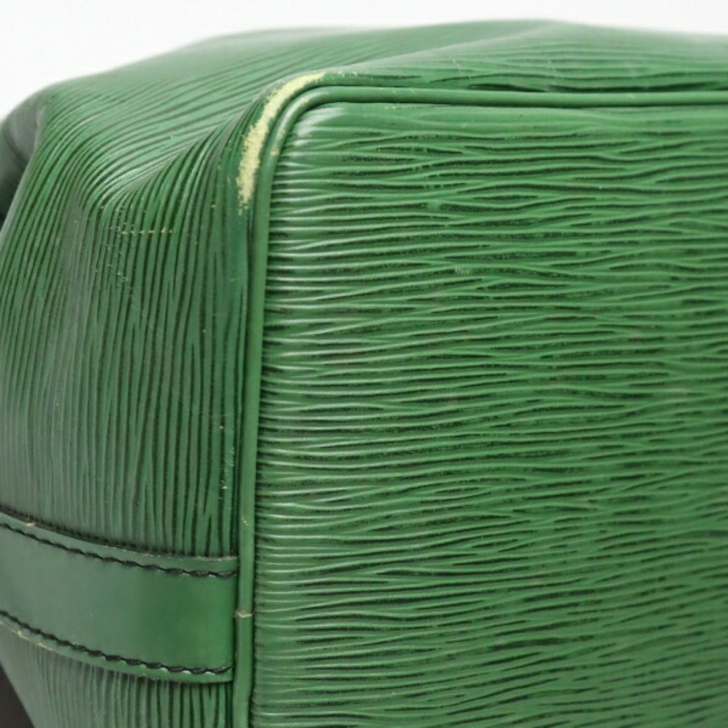 Louis Vuitton Borneo Green Epi Leather Shoulder Bag