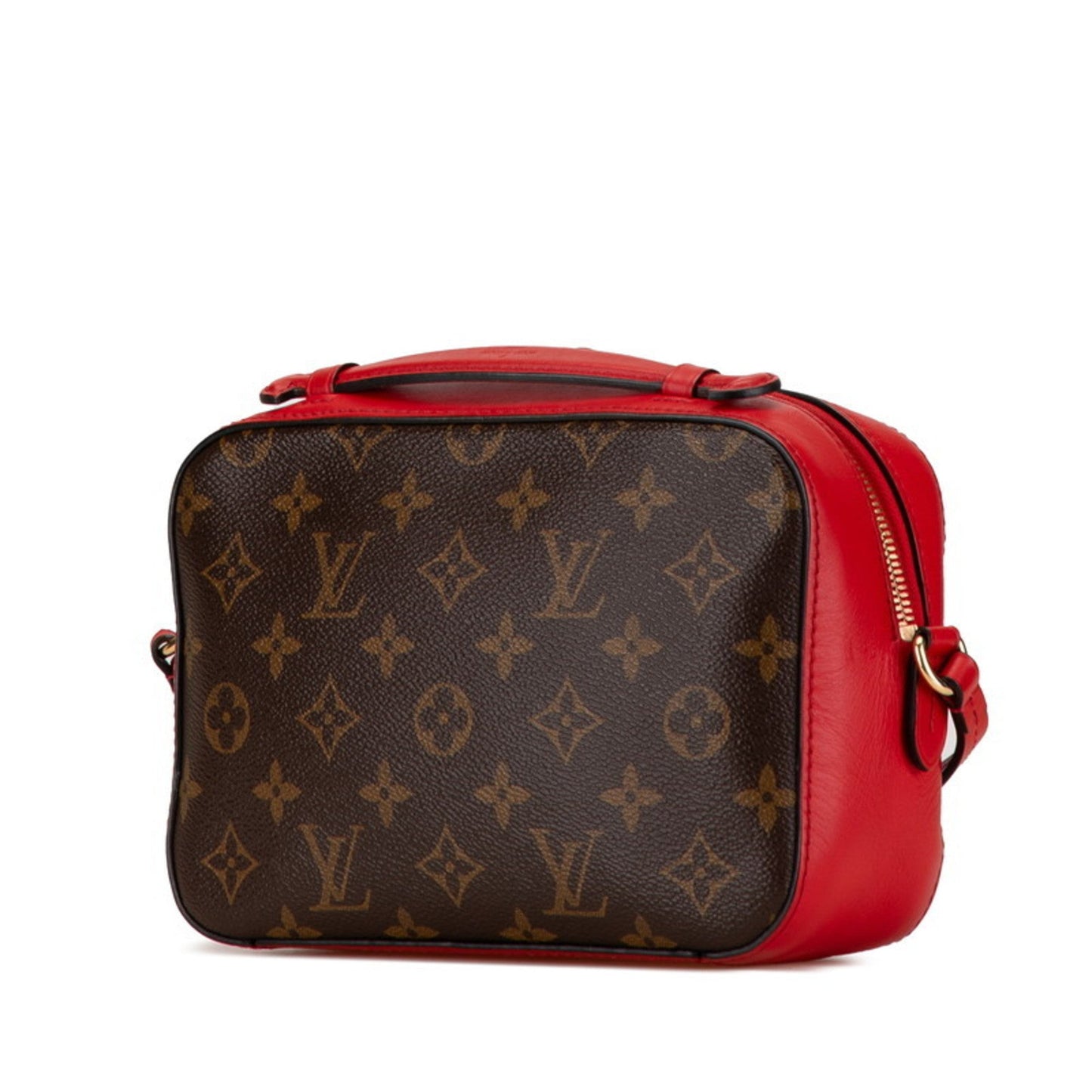 Louis Vuitton Brown Coquelicots Pvc Leather Shoulder Bag
