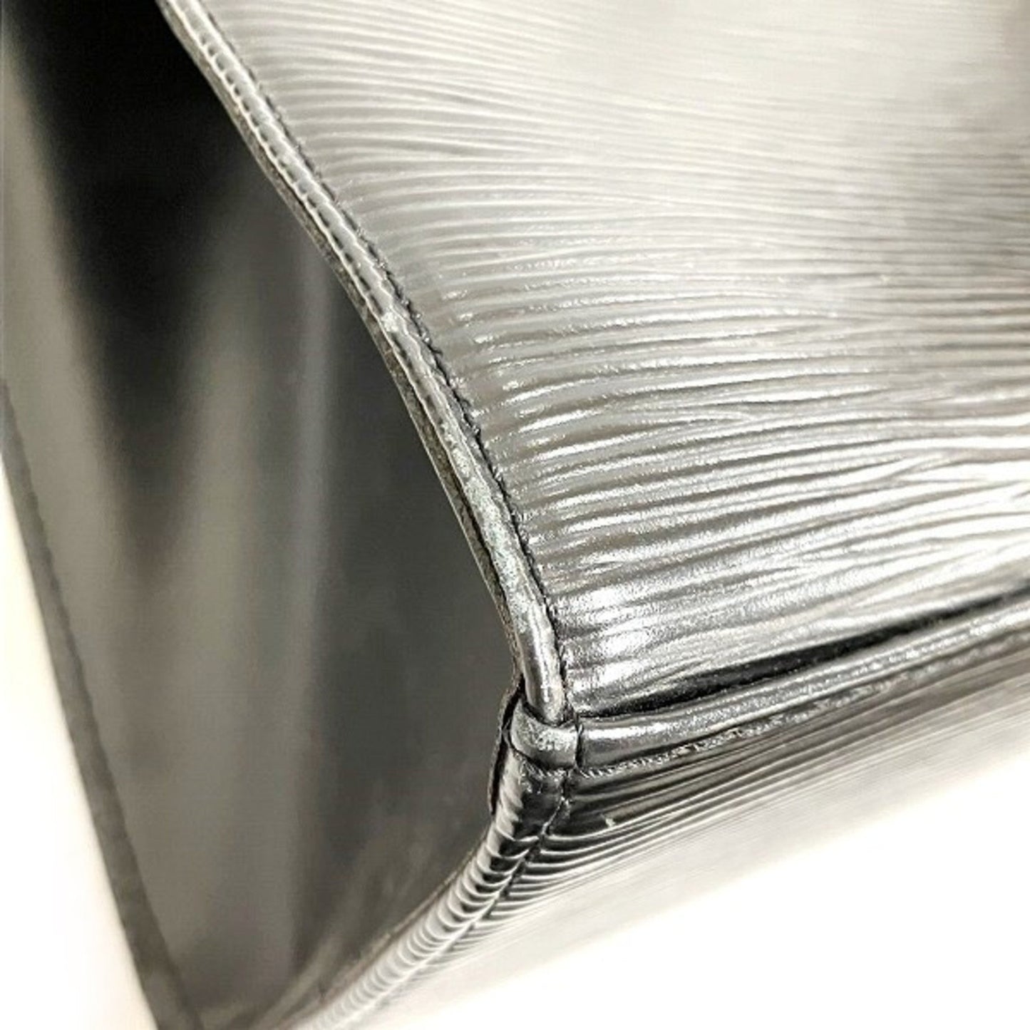 Louis Vuitton Noir Leather Shoulder Bag