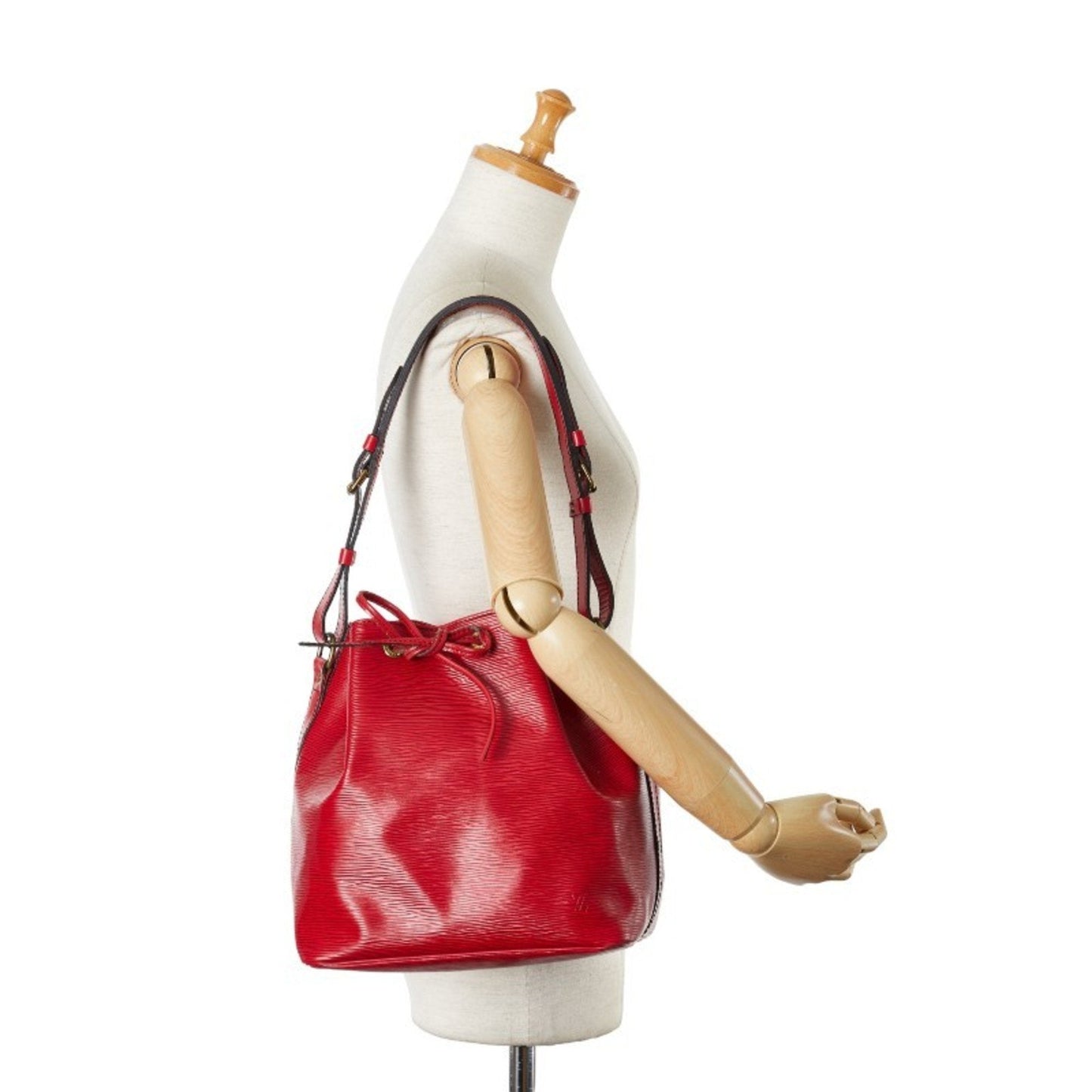 Louis Vuitton Castilian Red Leather Shoulder Bag