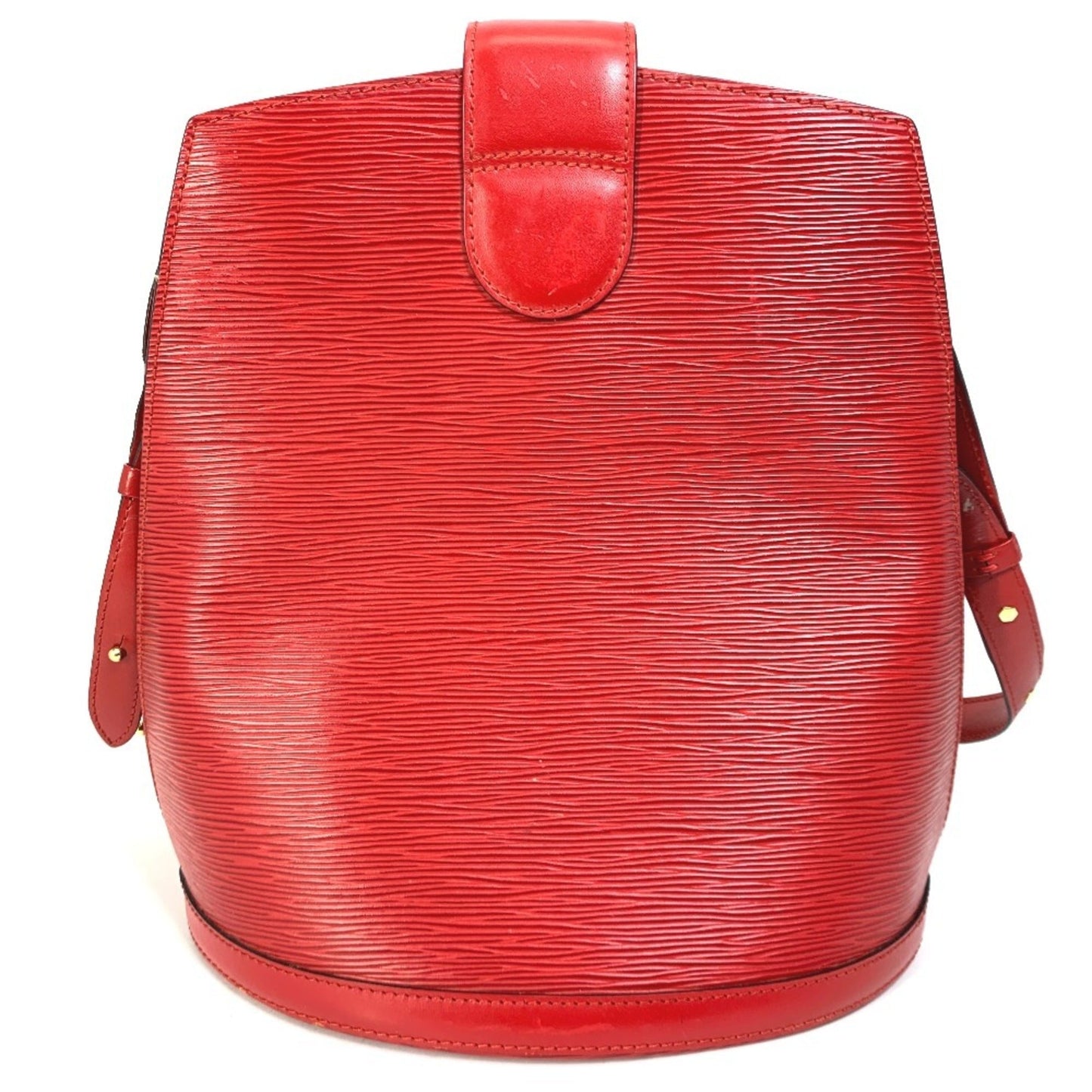 Louis Vuitton Castilian Red Red Color Epi Leather Shoulder Bag