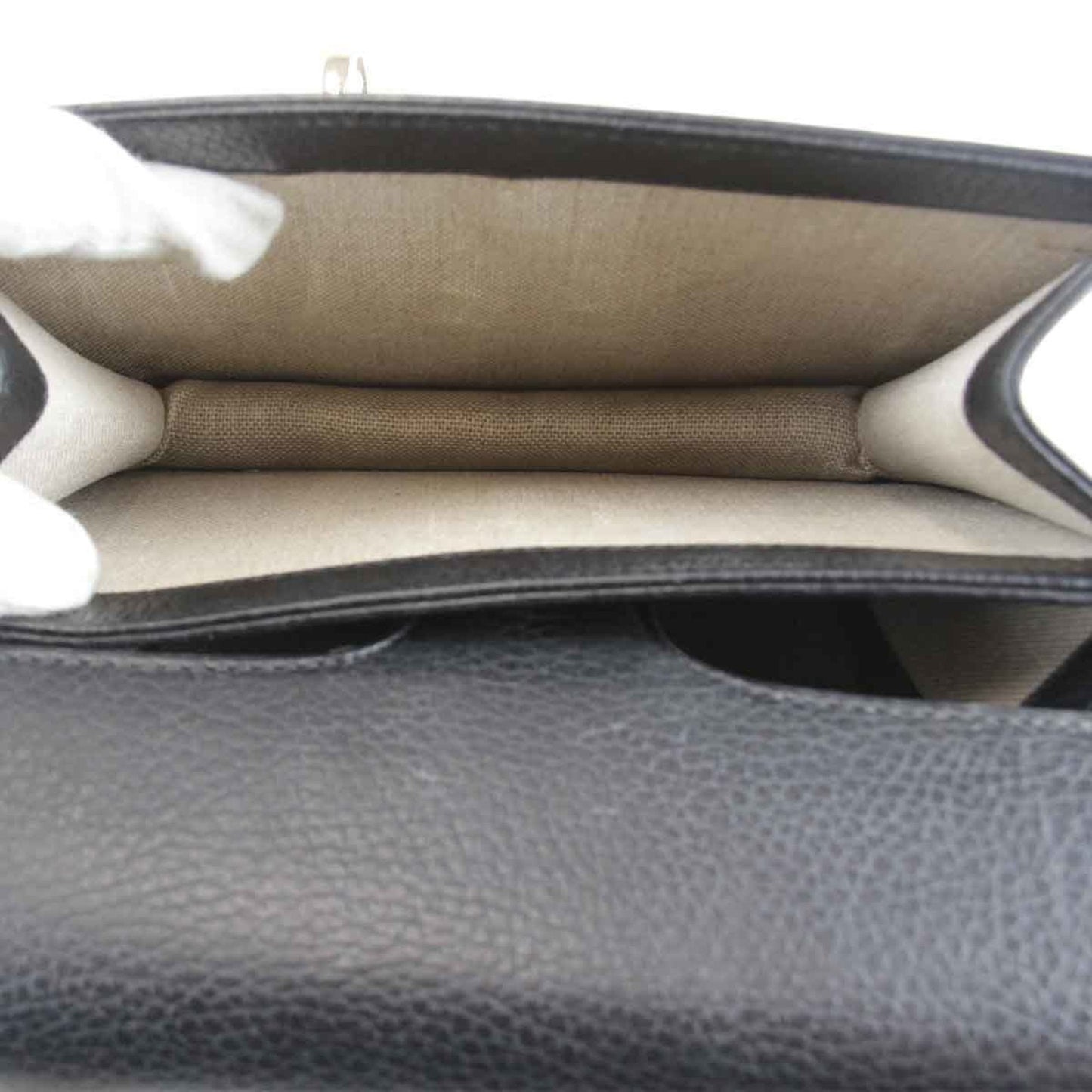 Gucci Black Leather Shoulder Bag