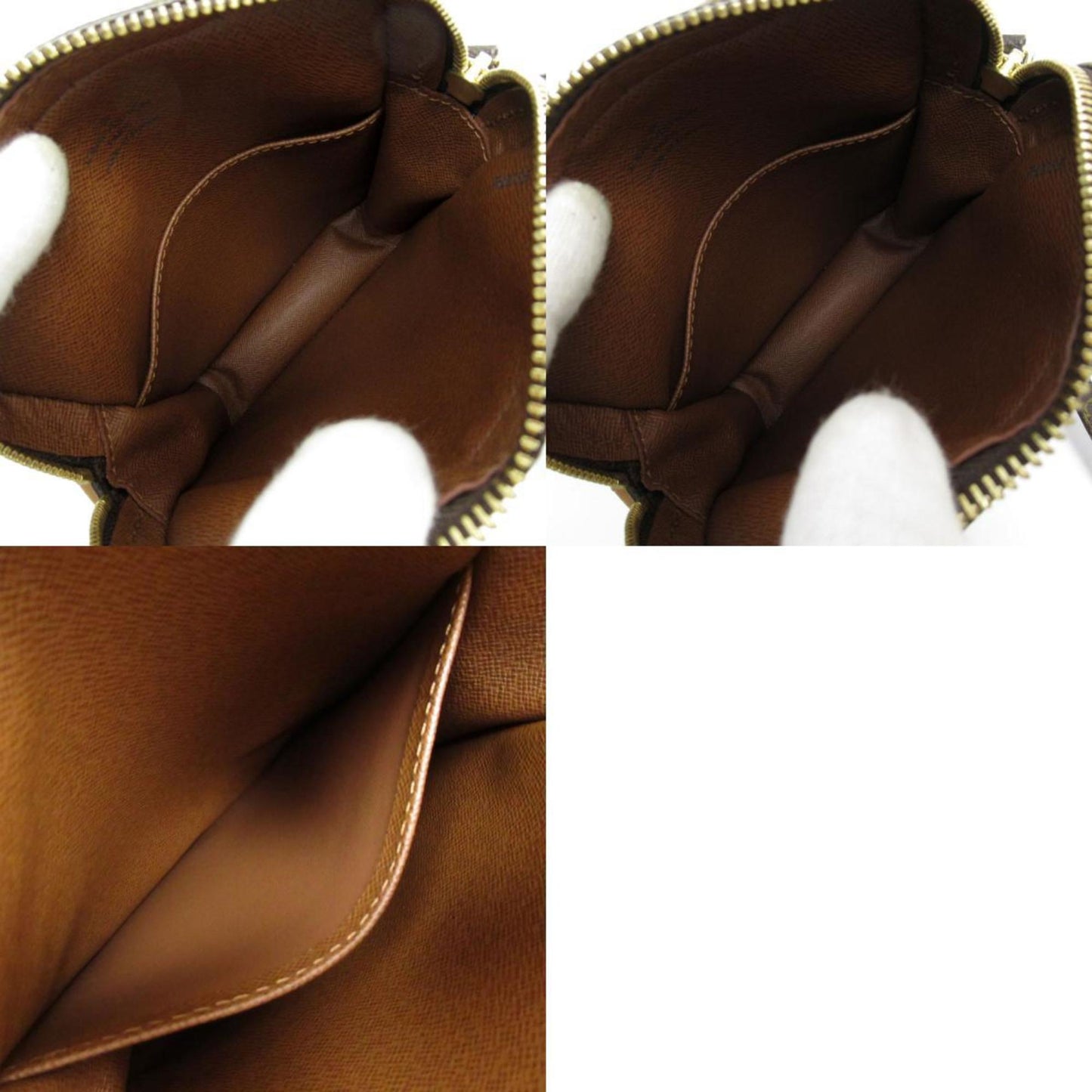 Louis Vuitton Brown Monogram Canvas Shoulder Bag