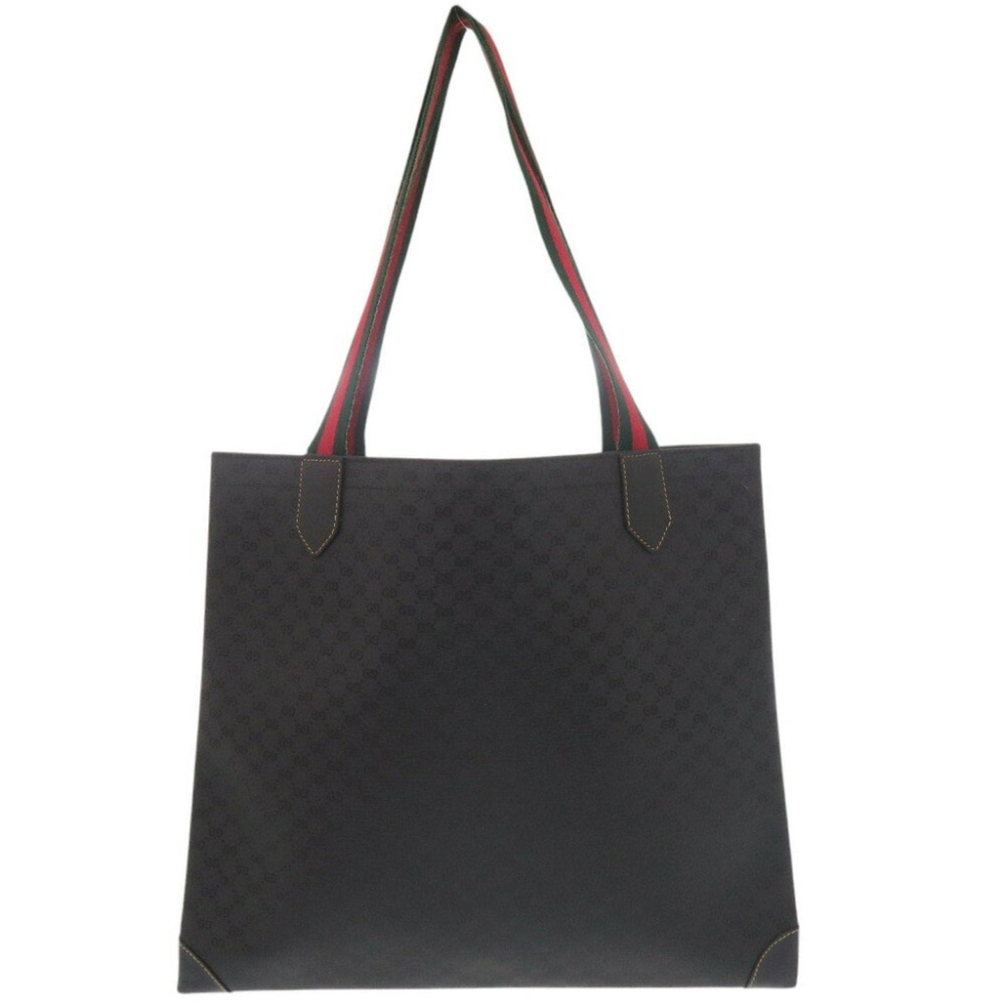 Gucci Black Pvc Tote Bag