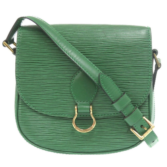 Louis Vuitton Borneo Green Epi Leather Shoulder Bag ()