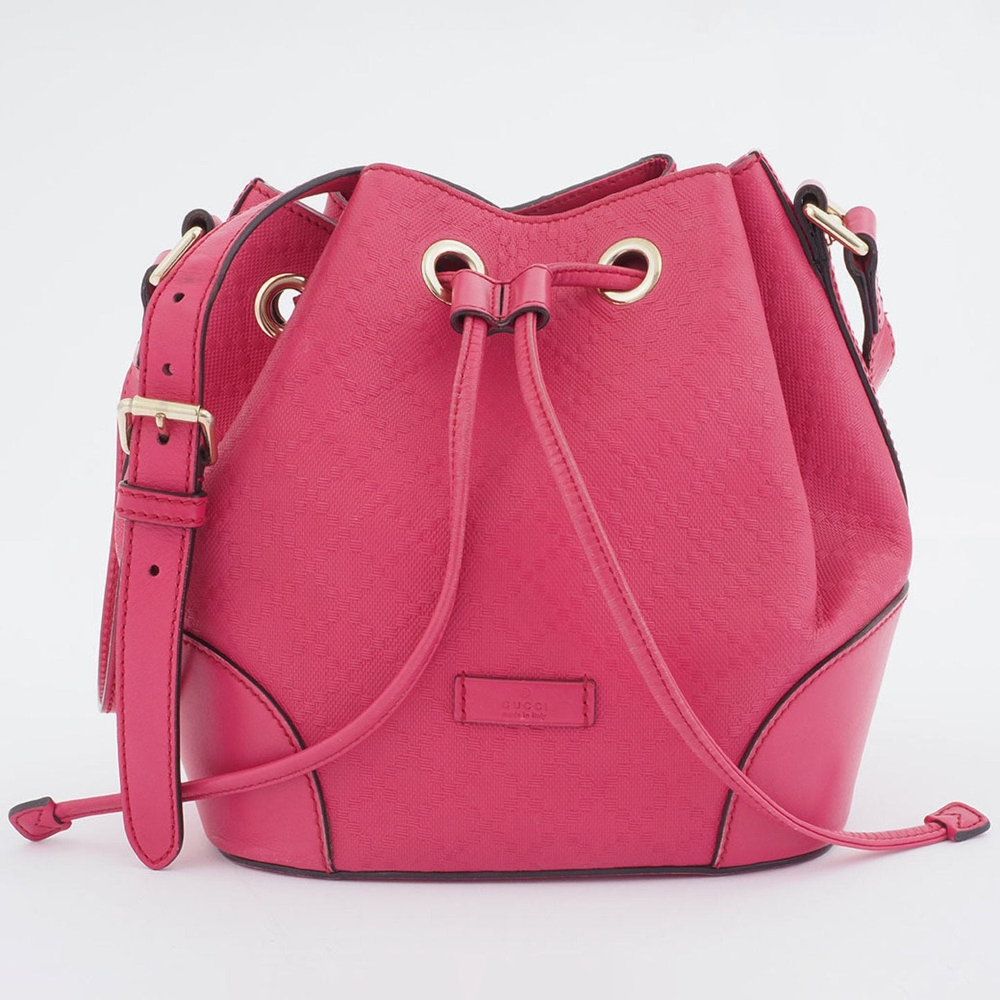 Gucci Pink Leather Shoulder Bag ()