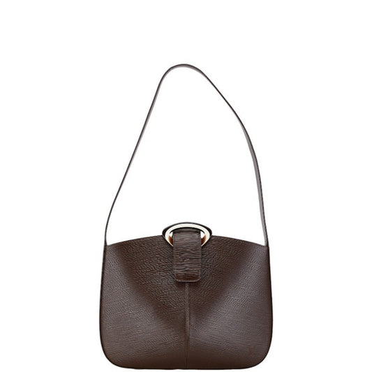 Louis Vuitton Brown Moka Leather Shoulder Bag ()