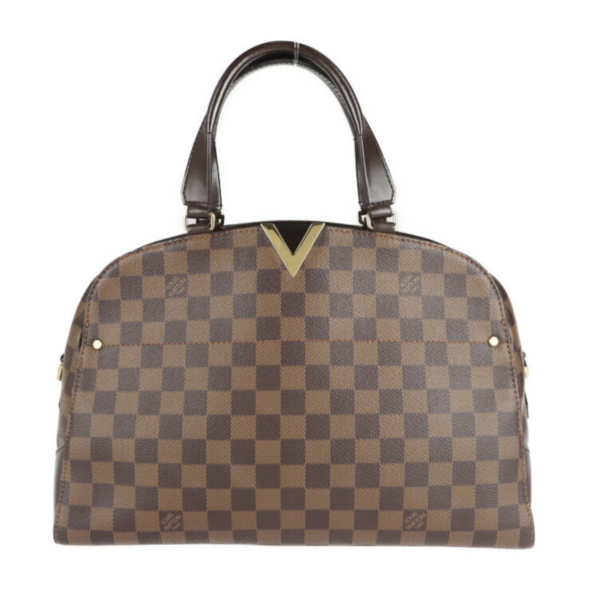 Louis Vuitton Ebene Damier Canvas Handbag Shopping Bag Shoulder Bag Tote Bag ()
