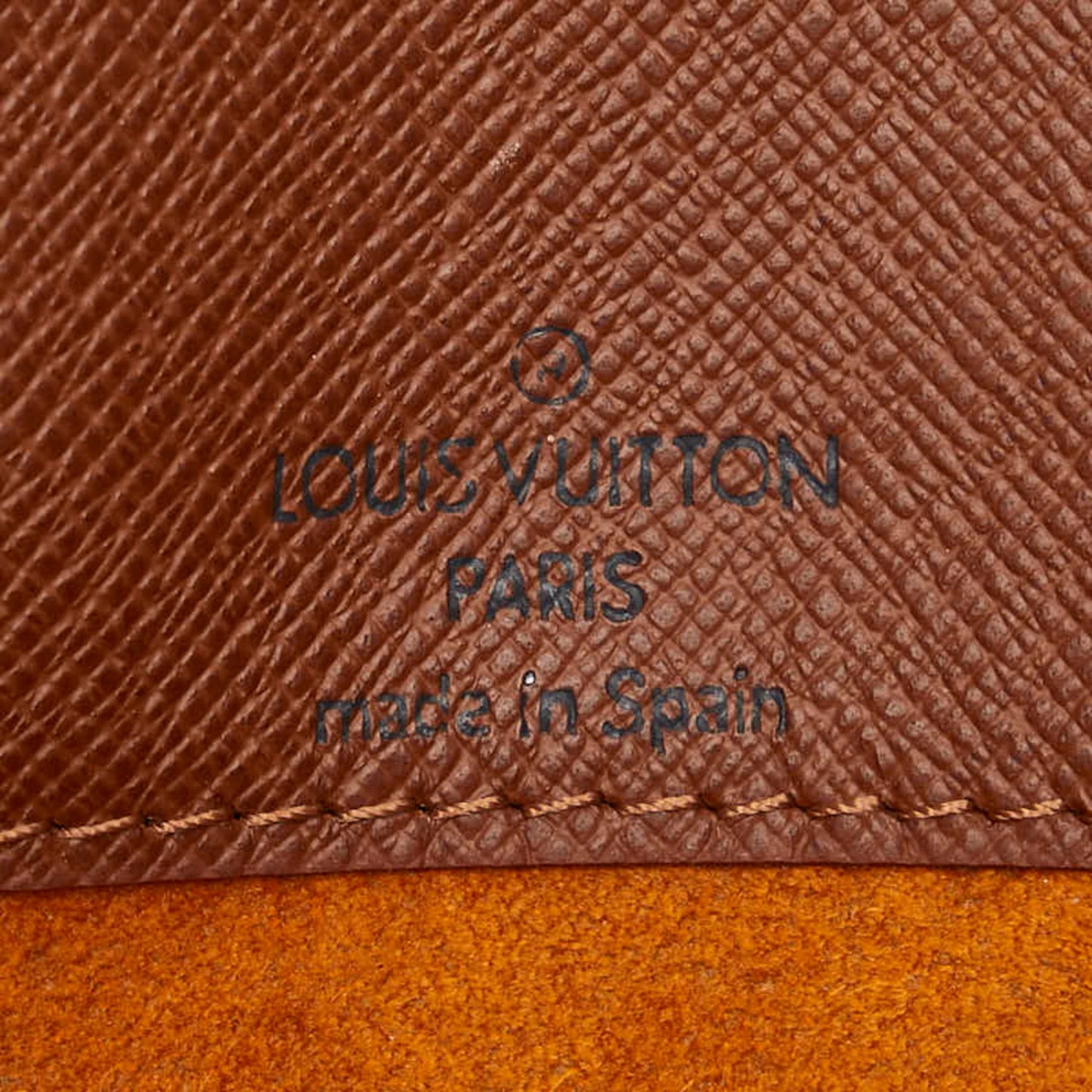 Louis Vuitton Brown Pvc Leather Shoulder Bag
