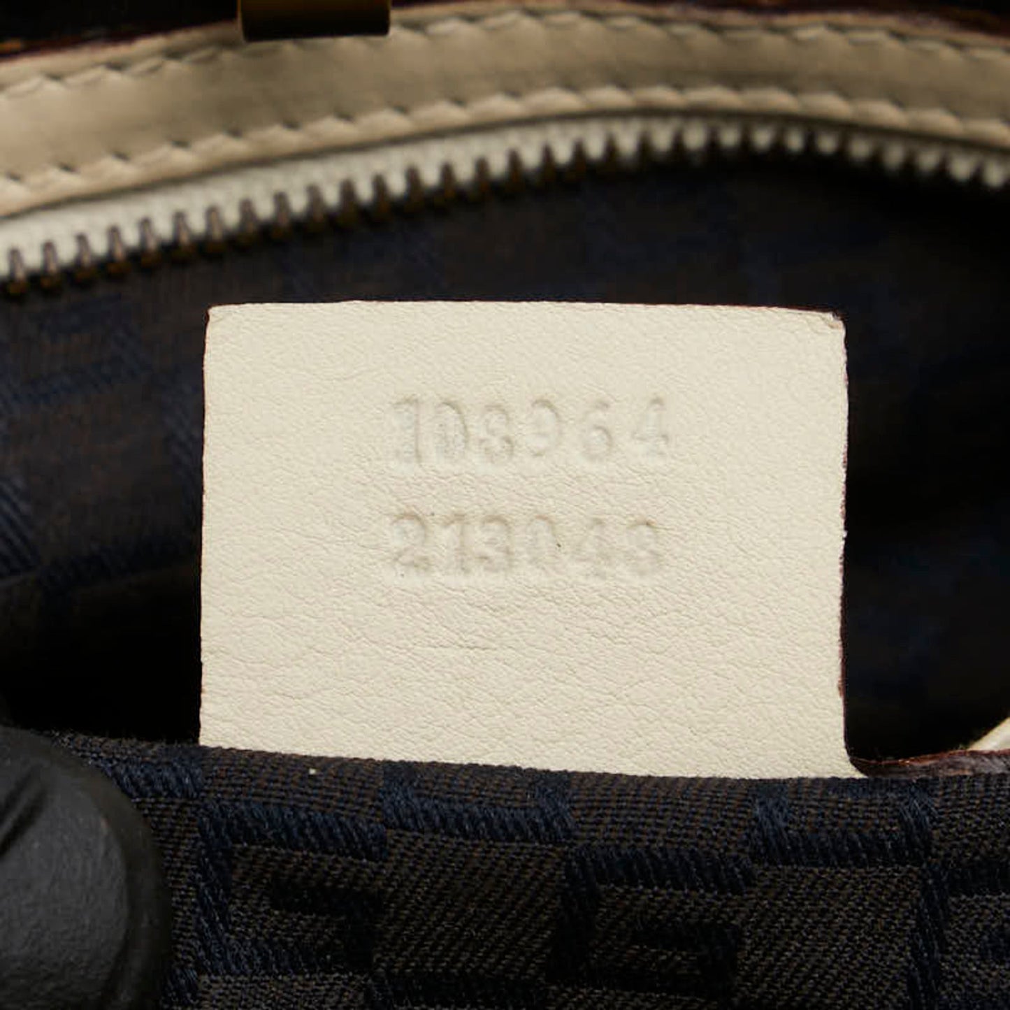 Gucci White Leather Shoulder Bag