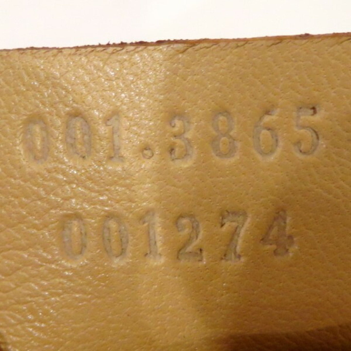 Gucci Bamboo Beige Leather Handbag