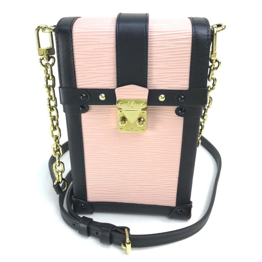 Louis Vuitton Pink Leather Shoulder Bag ()