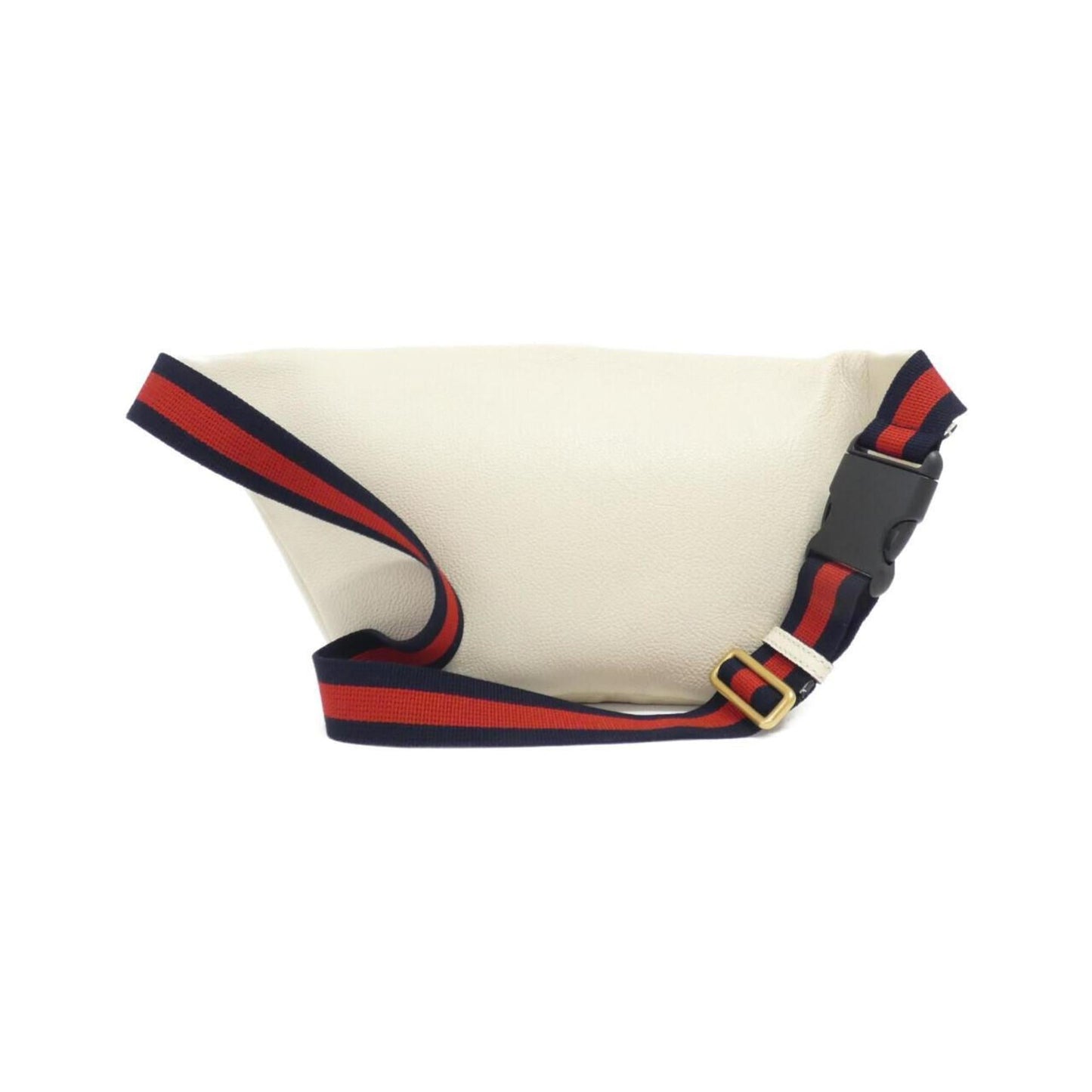 Gucci White Leather Fanny Pack
