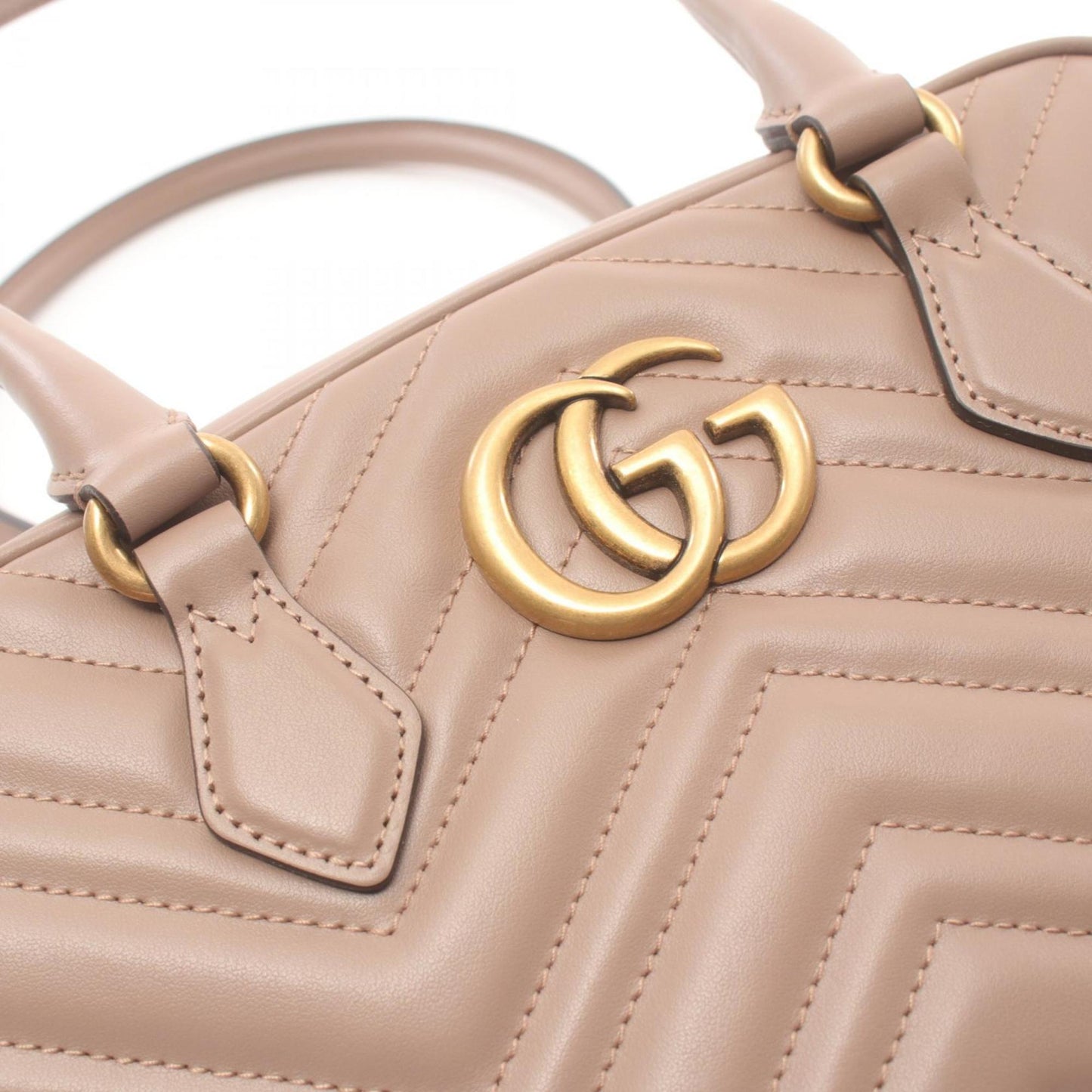 Gucci Pink Leather Handbag