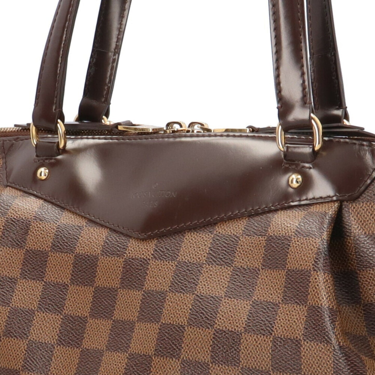 Louis Vuitton Damier Brown Damier Canvas Damier Canvas Shoulder Bag