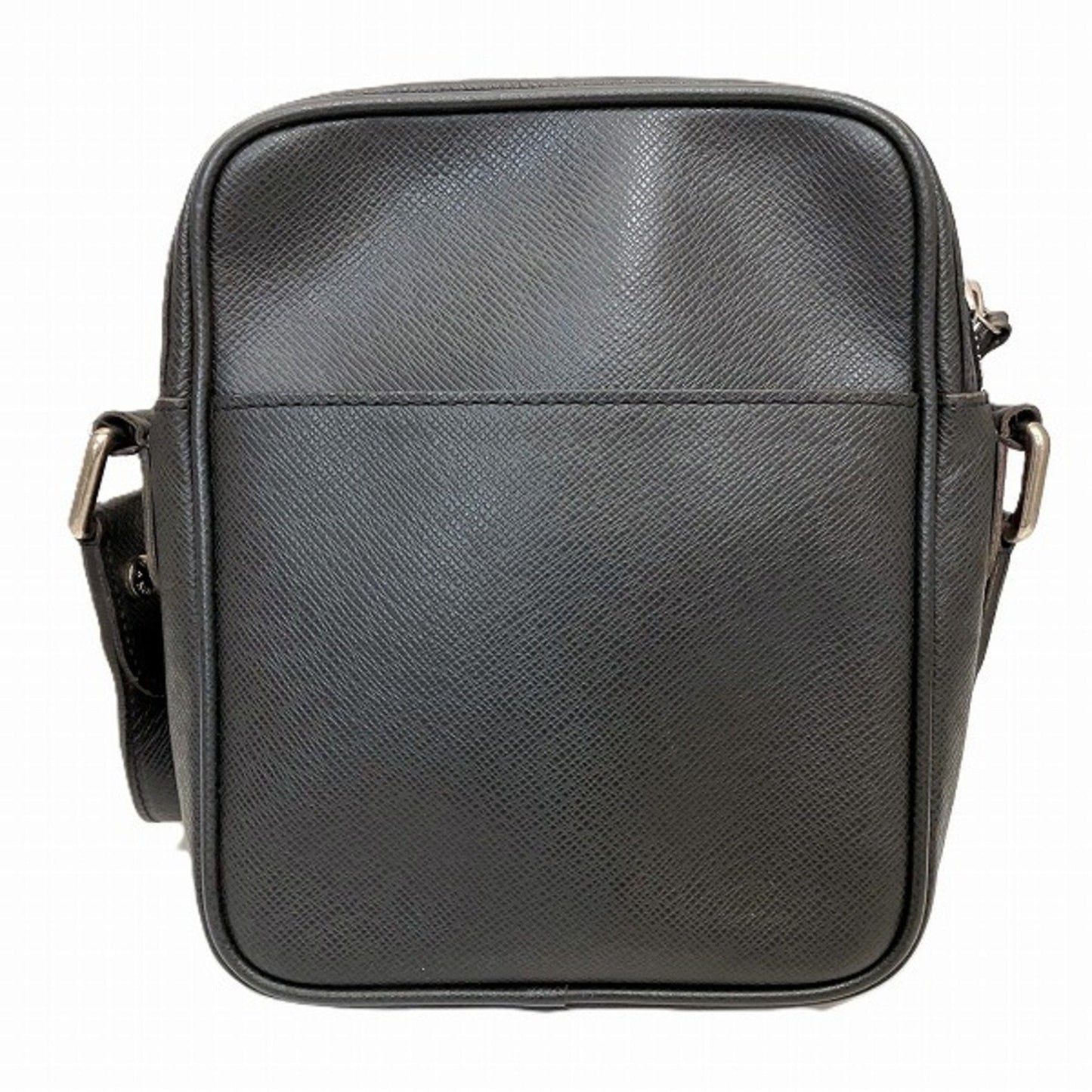 Louis Vuitton Black Leather Shoulder Bag