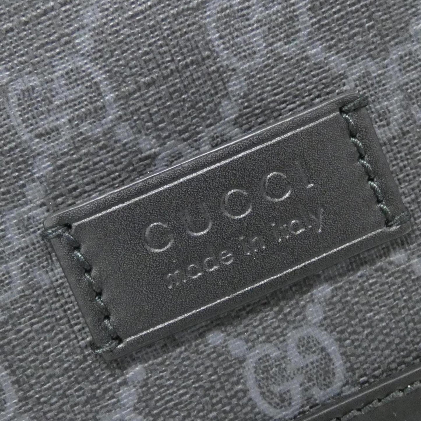 Gucci Black Gray Gg Supreme Shoulder Bag