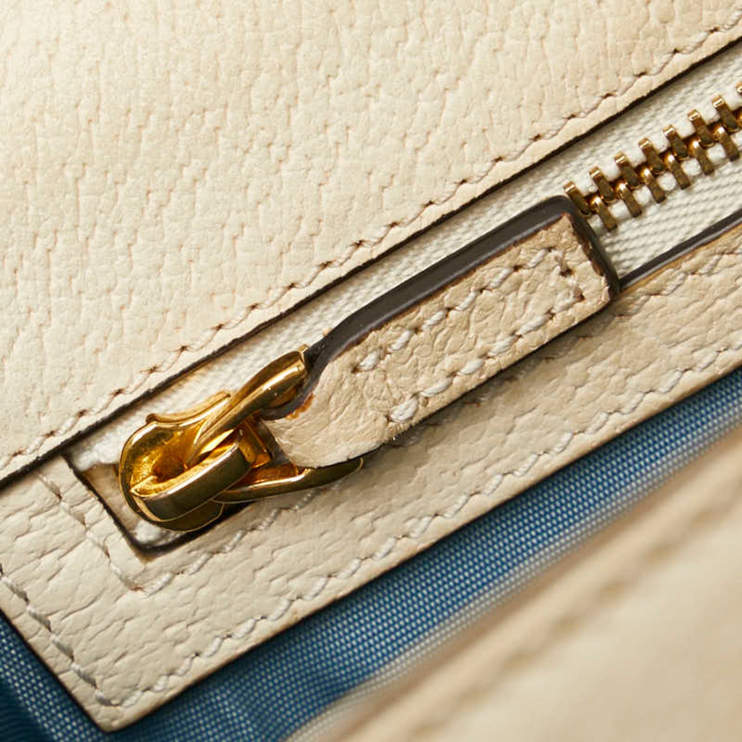 Gucci Gold Leather Shoulder Bag