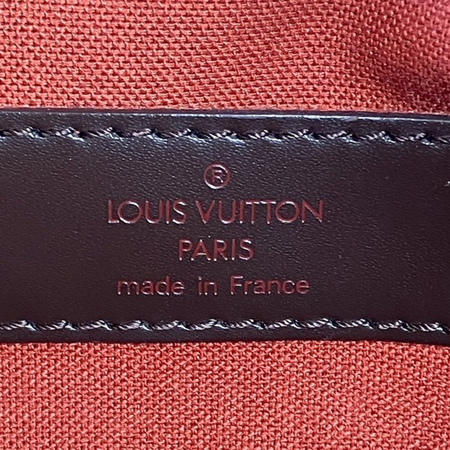 Louis Vuitton Damier Brown Damier Canvas Shoulder Bag