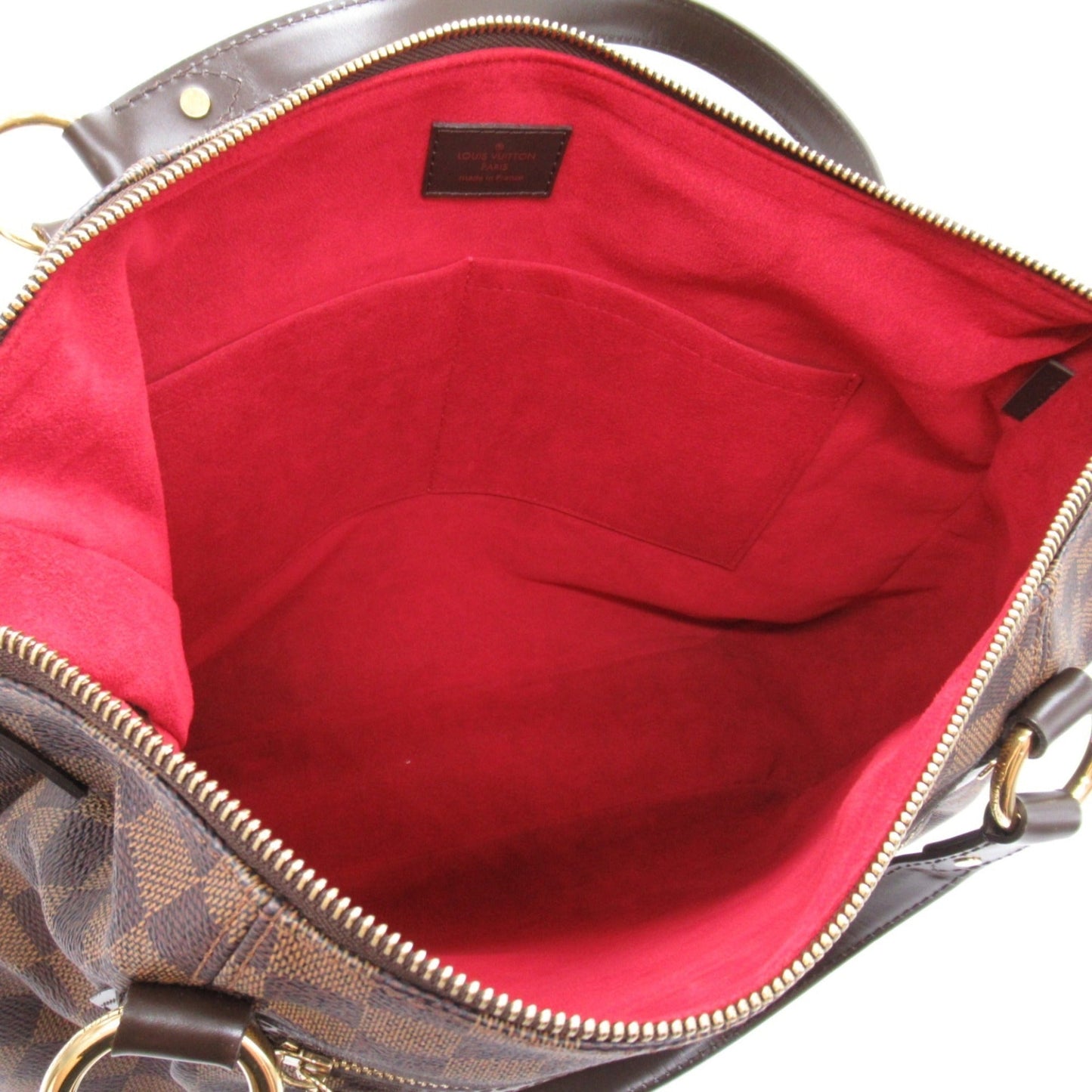 Louis Vuitton Damier Brown Damier Canvas Coated Canvas Pvc Handbag Shoulder Bag