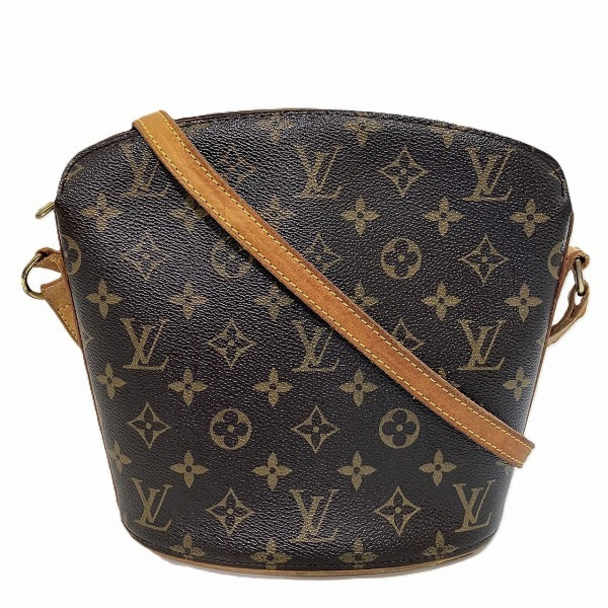 Louis Vuitton Brown Shoulder Bag ()