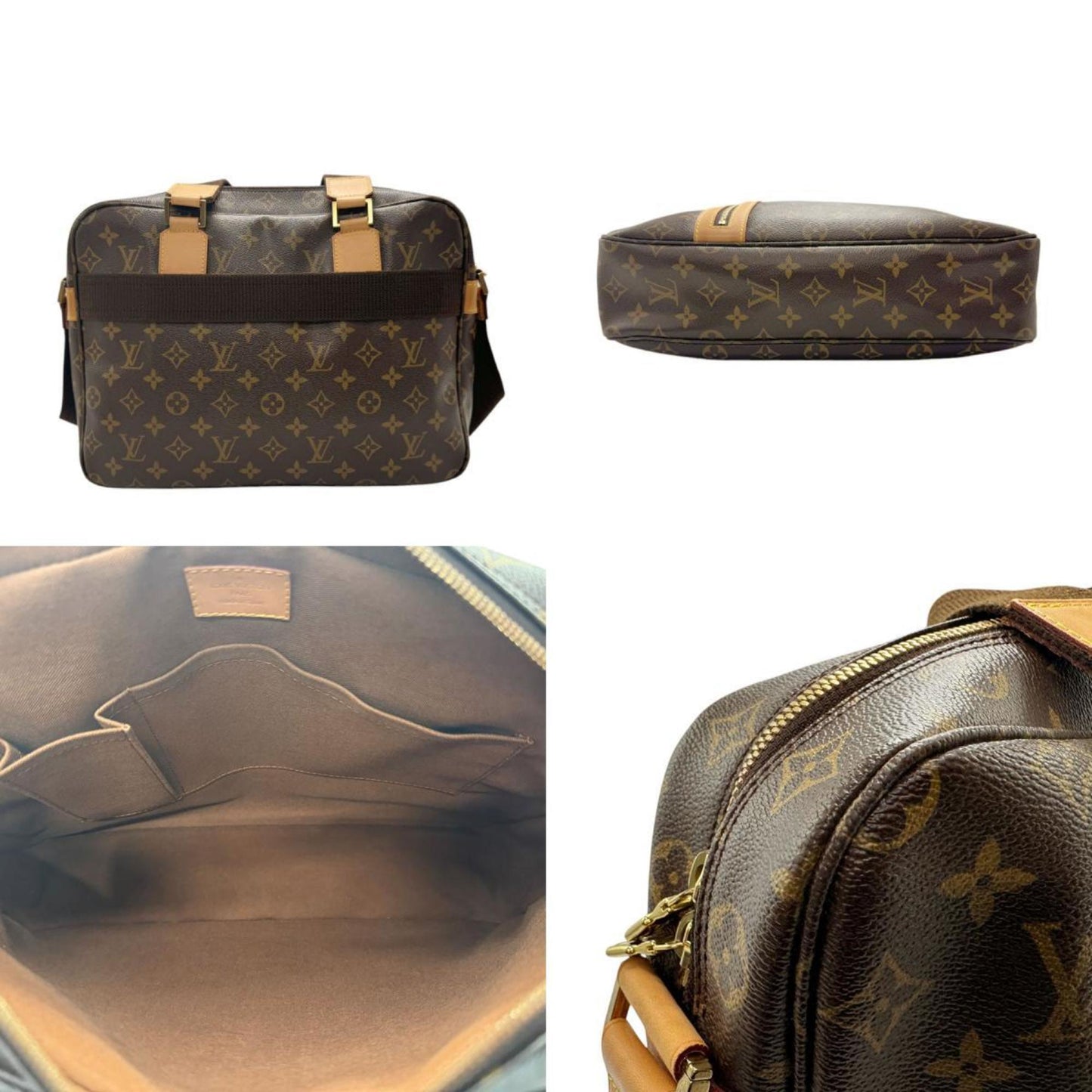 Louis Vuitton Brown Monogram Handbag Shoulder Bag