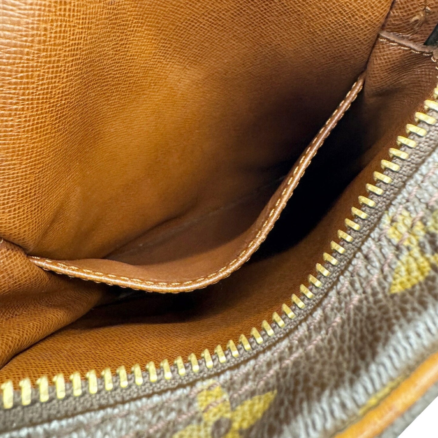 Louis Vuitton Brown Monogram Leather Pvc Shoulder Bag
