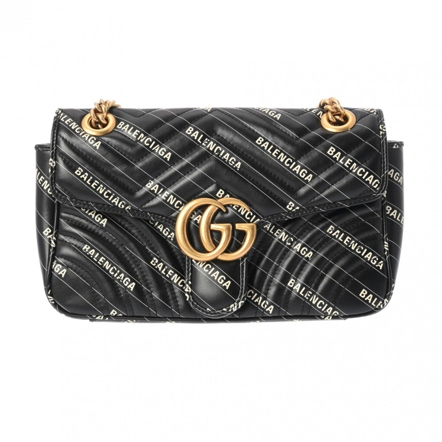 Gucci Black Leather Shoulder Bag