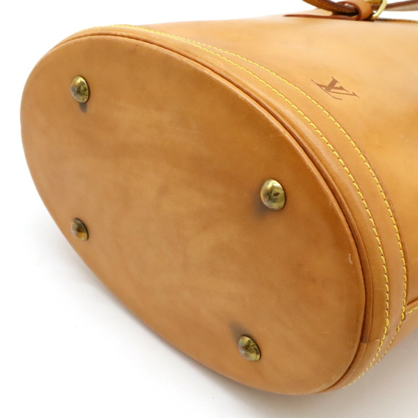 Louis Vuitton Brown Nomade Leather Leather Pouch Shoulder Bag Tote Bag