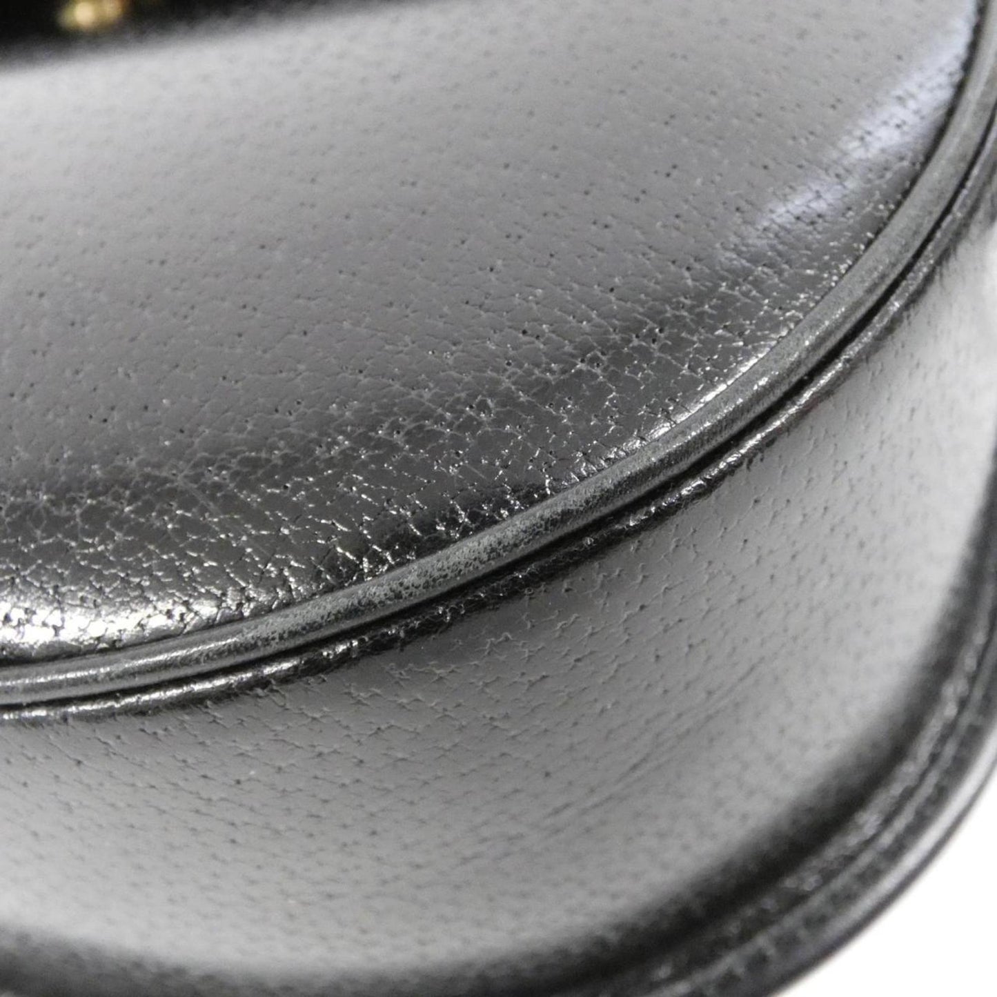 Gucci Black Leather Shoulder Bag