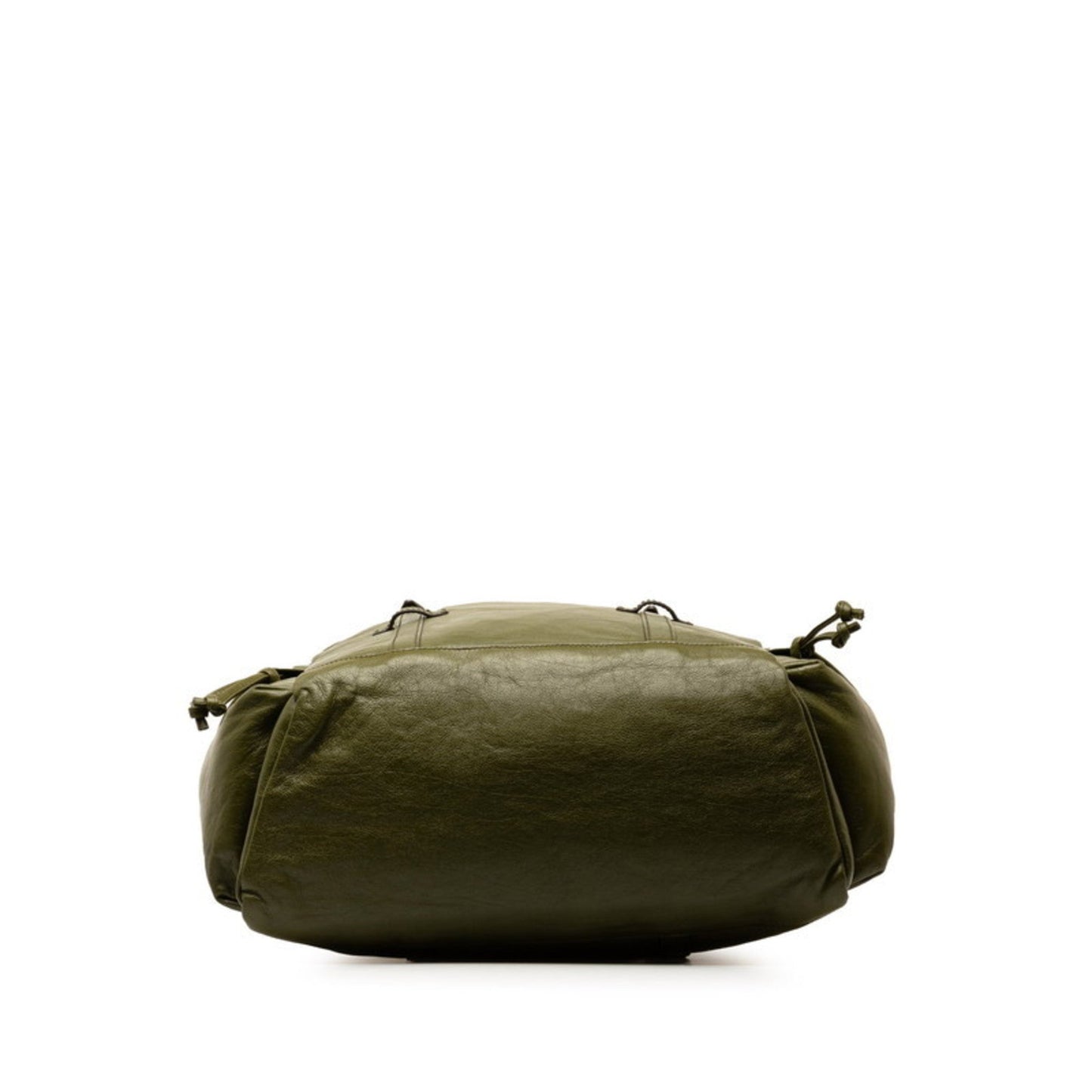 Gucci Khaki Leather Tote Bag