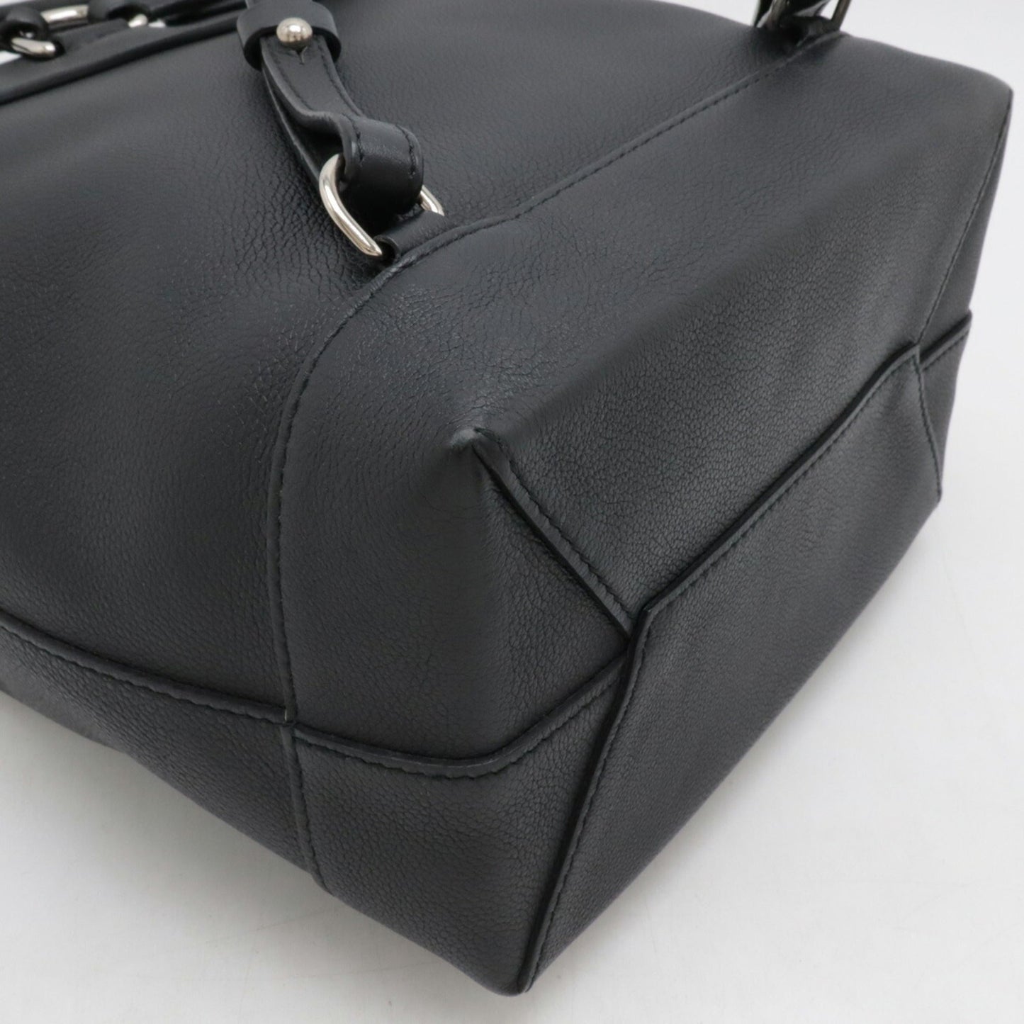 Louis Vuitton Black Noir Leather Backpack