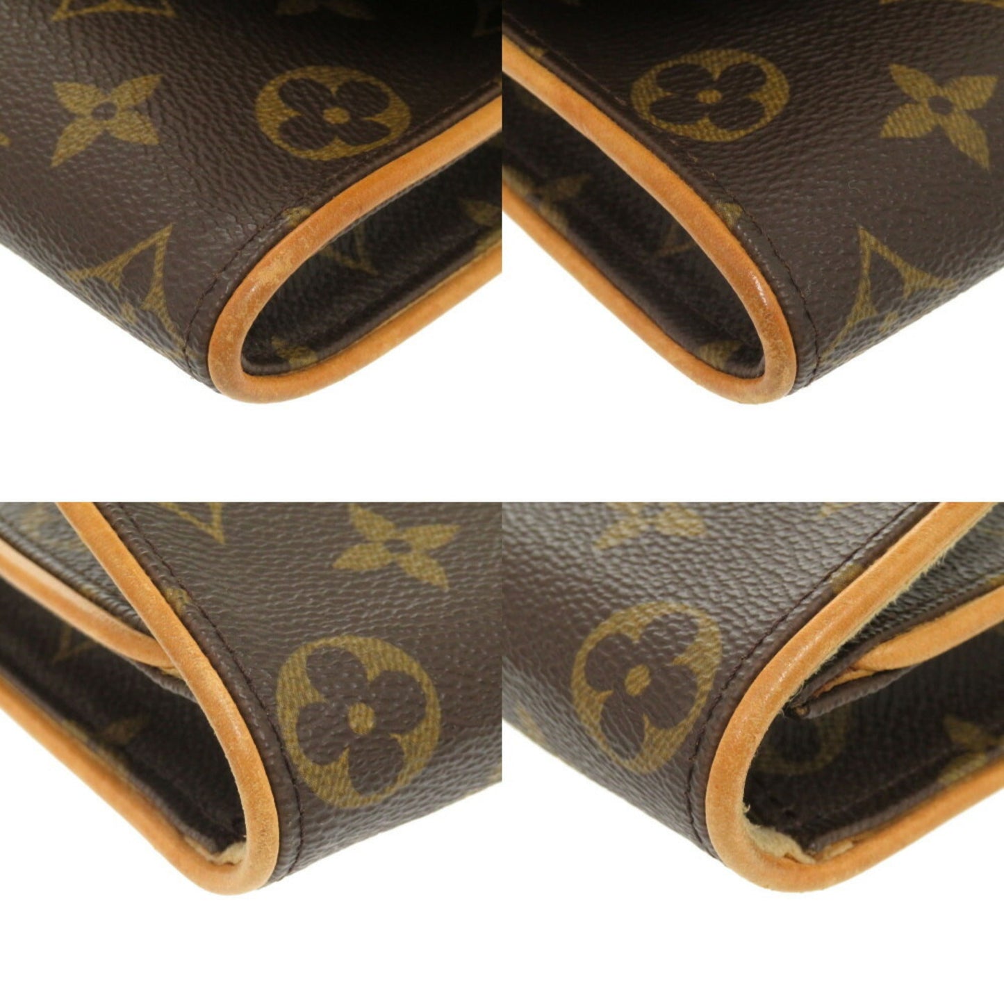 Louis Vuitton Brown Monogram Pochette Shoulder Bag