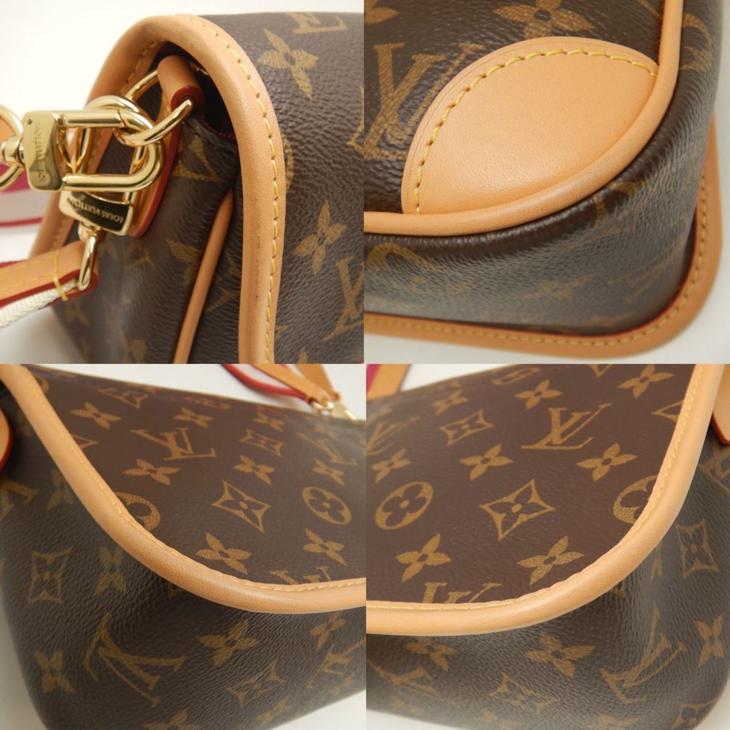 Louis Vuitton Fuchsia Pvc Shoulder Bag