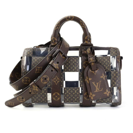 Louis Vuitton Brown Monogram Pvc Handbag Shoulder Bag ()
