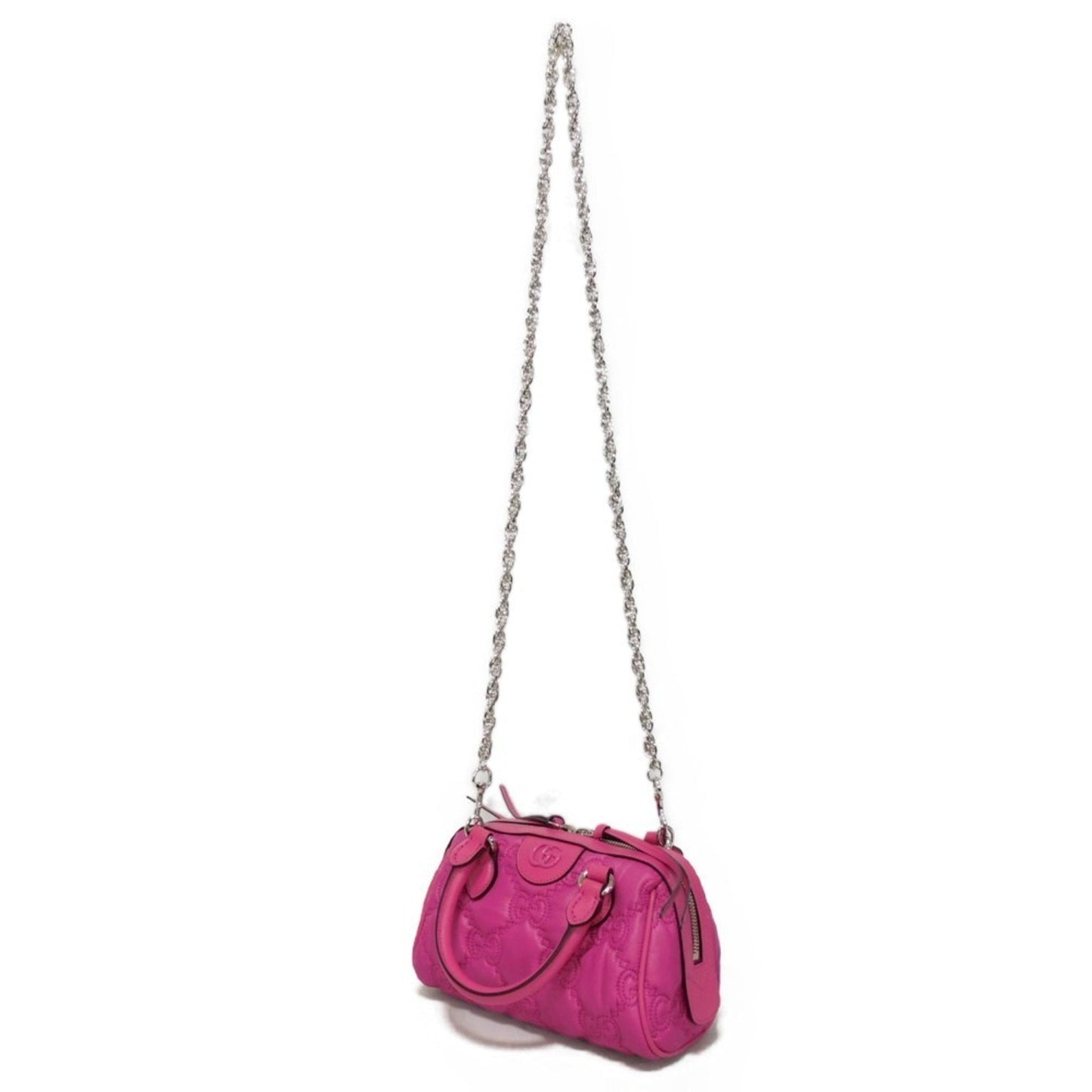 Gucci Pink Nylon Handbag