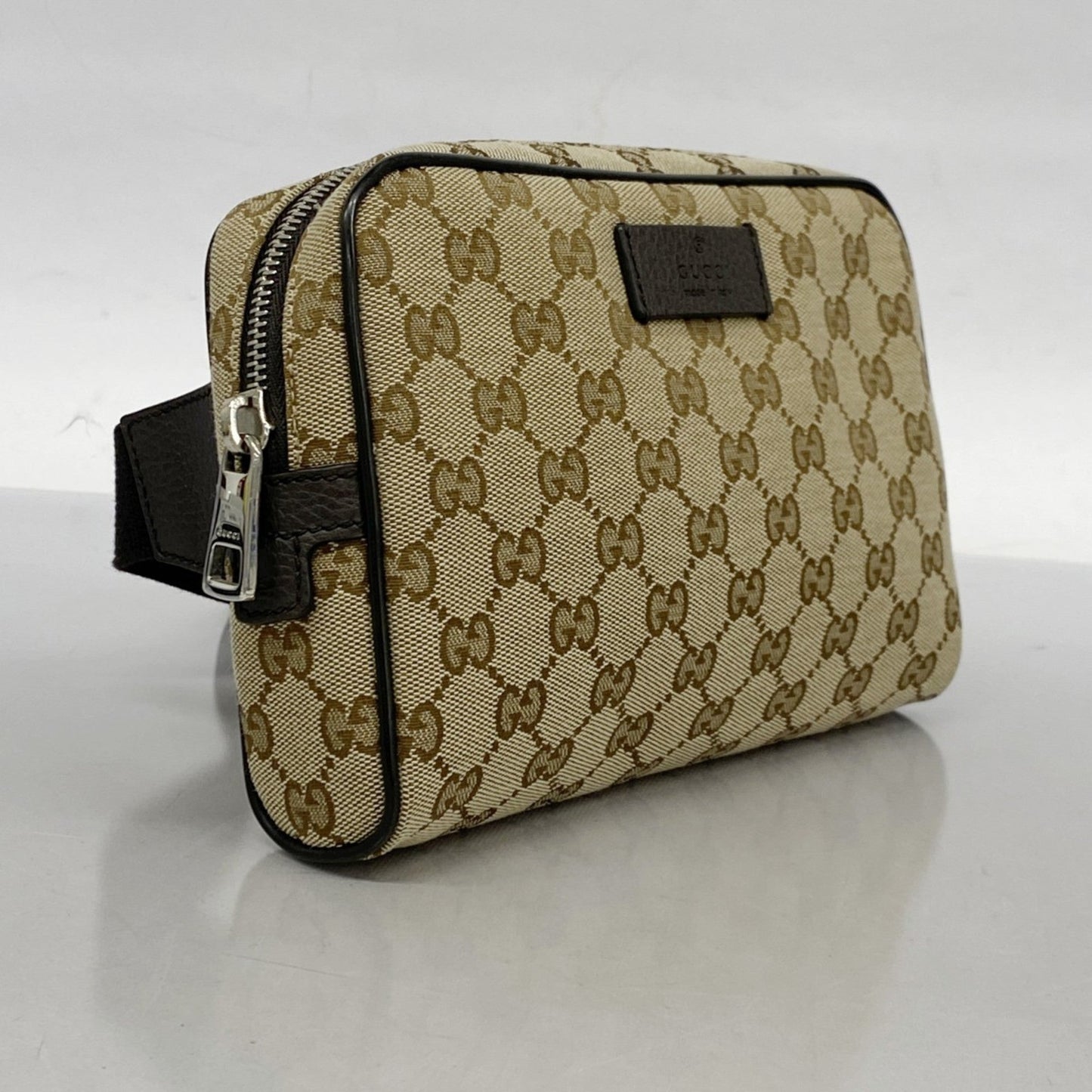 Gucci Brown Canvas Fanny Pack