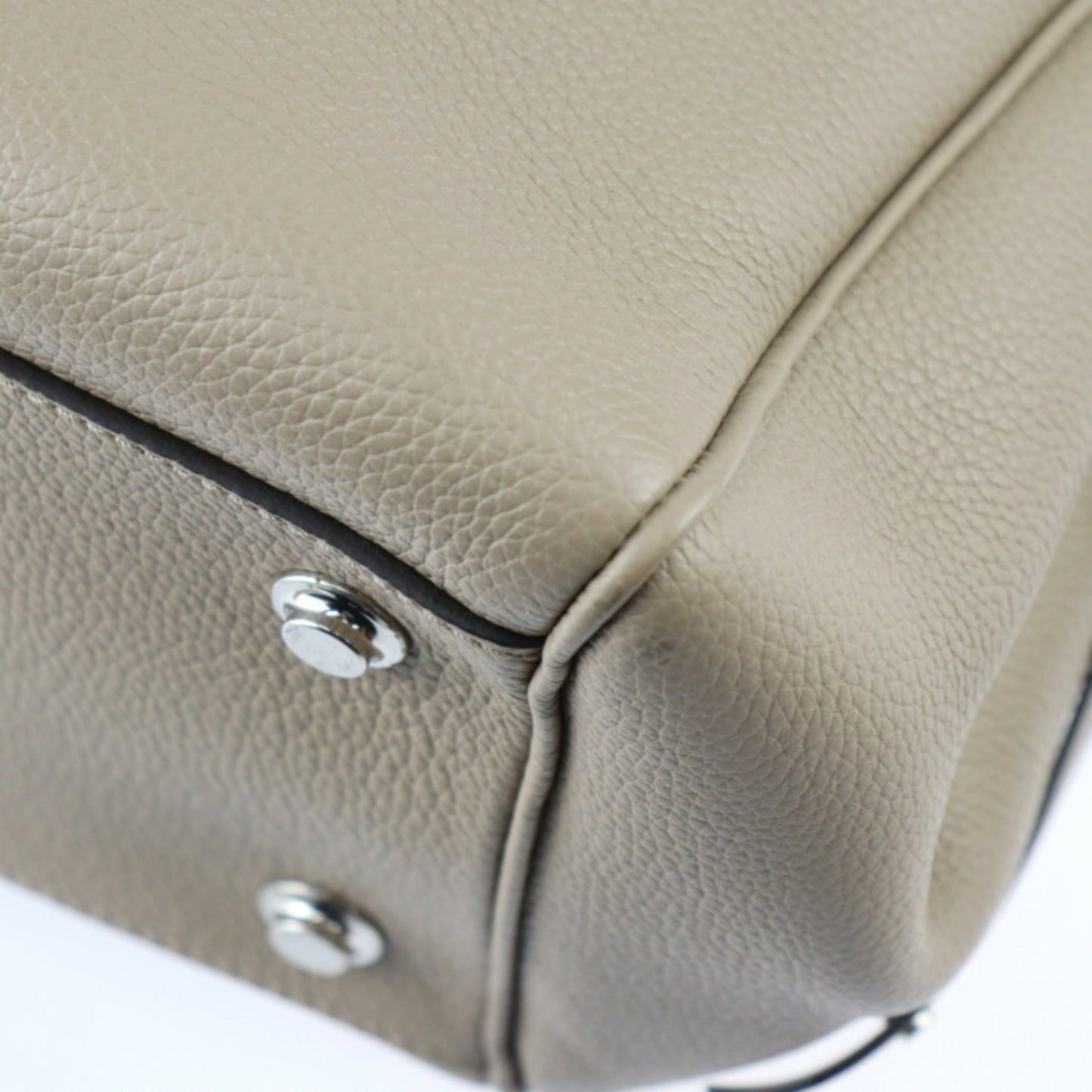 Louis Vuitton Tourterelle Leather Handbag Shoulder Bag Tote Bag