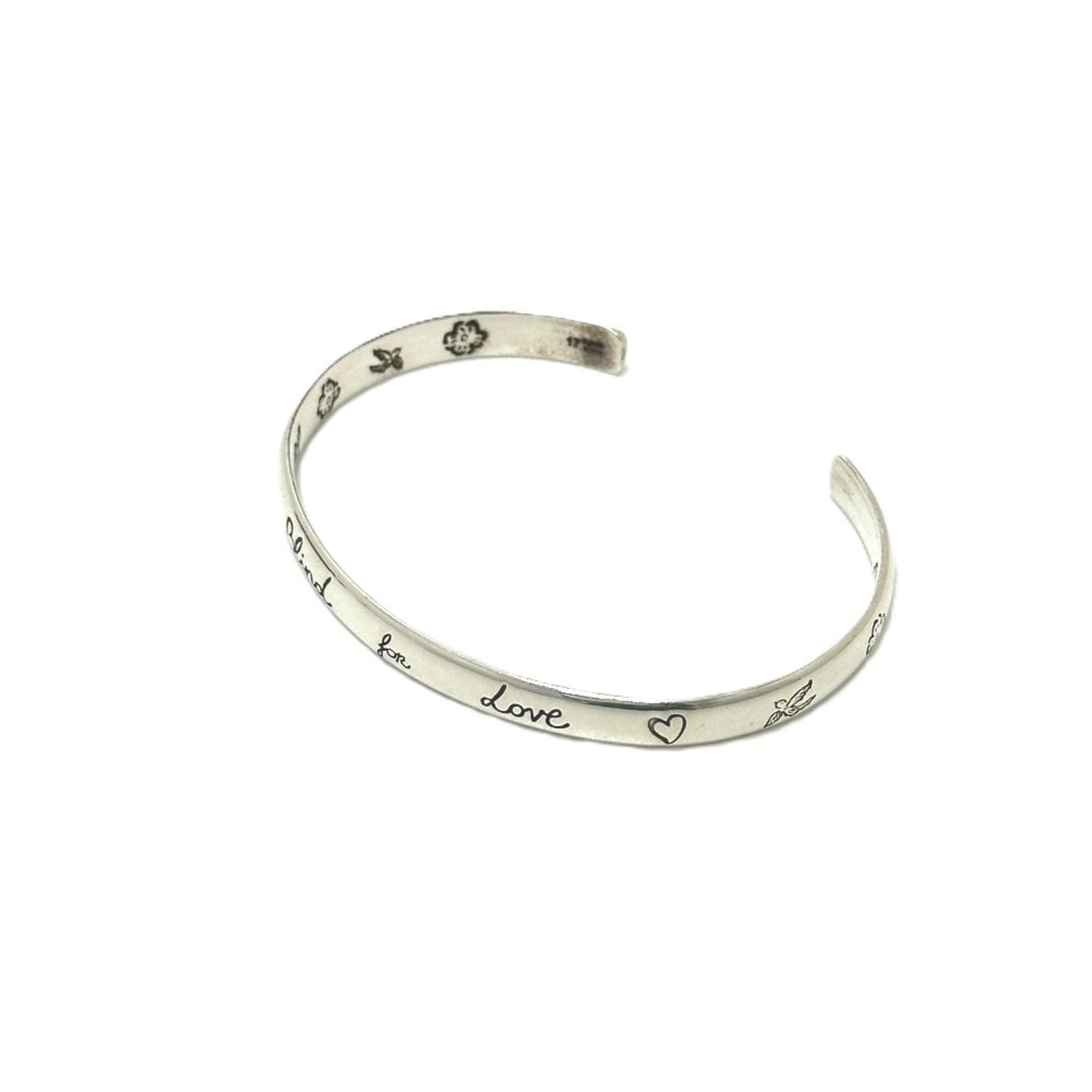 Gucci Silver Silver 925 Bangle ()