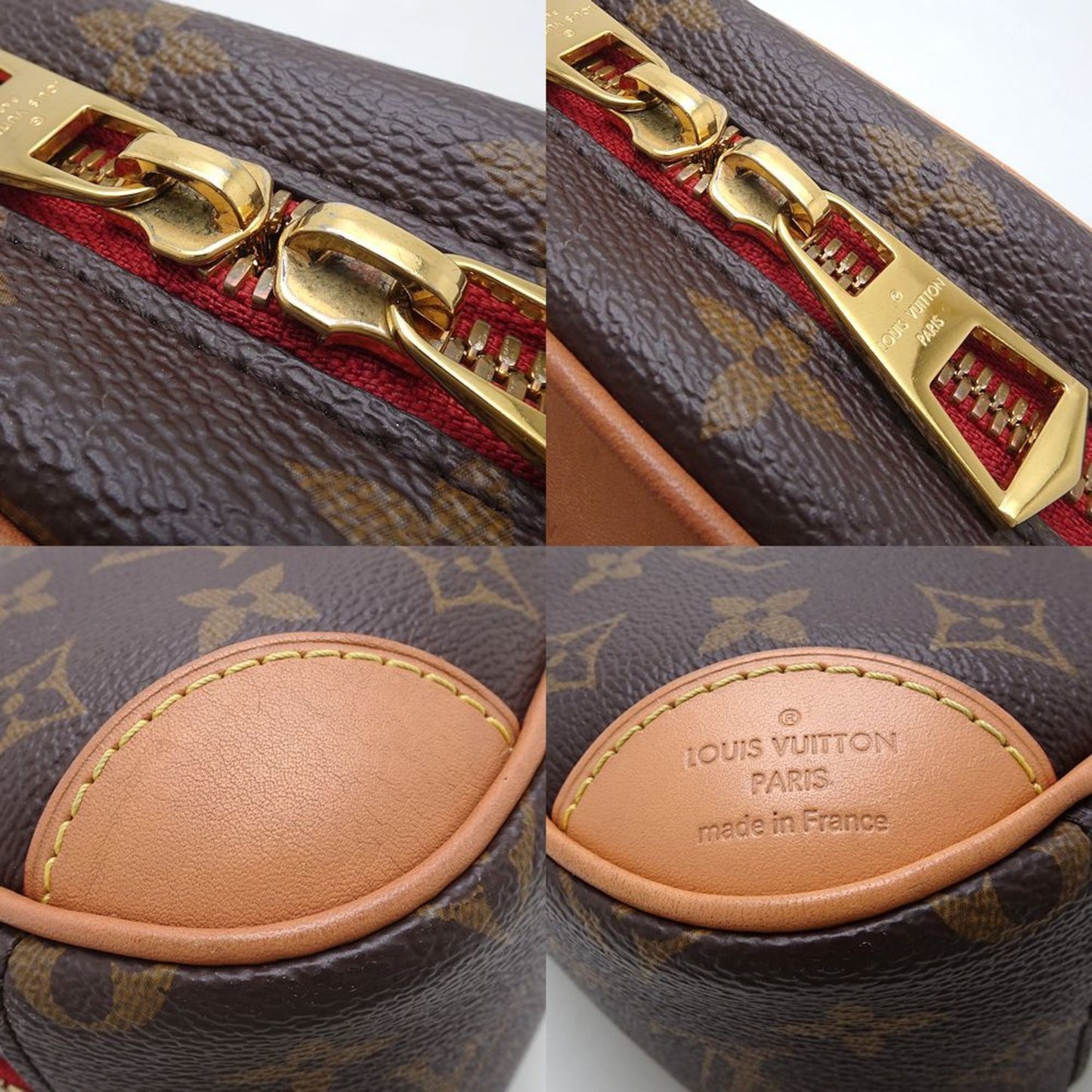 Louis Vuitton Brown Canvas Shoulder Bag