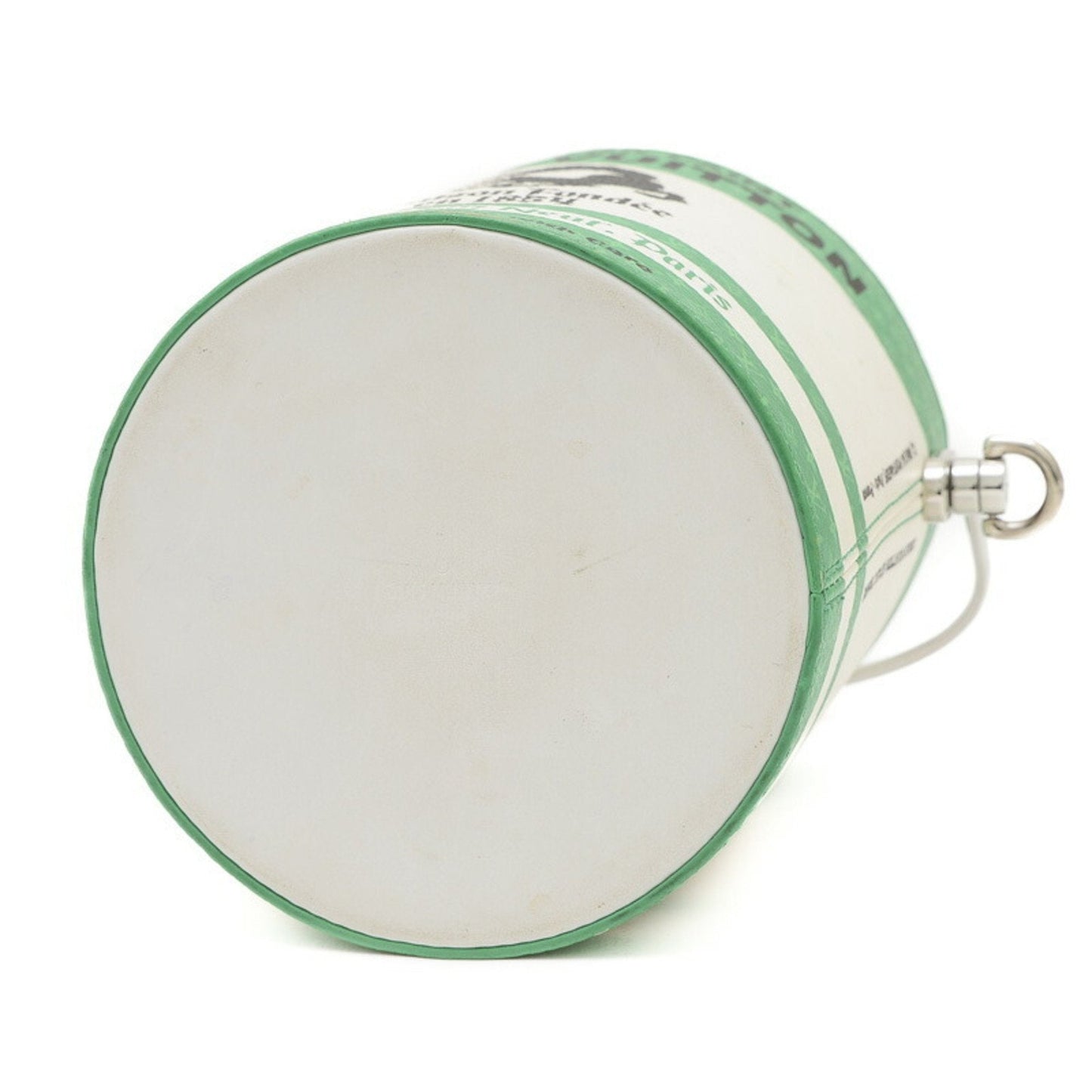 Louis Vuitton Green White Leather Handbag Shoulder Bag