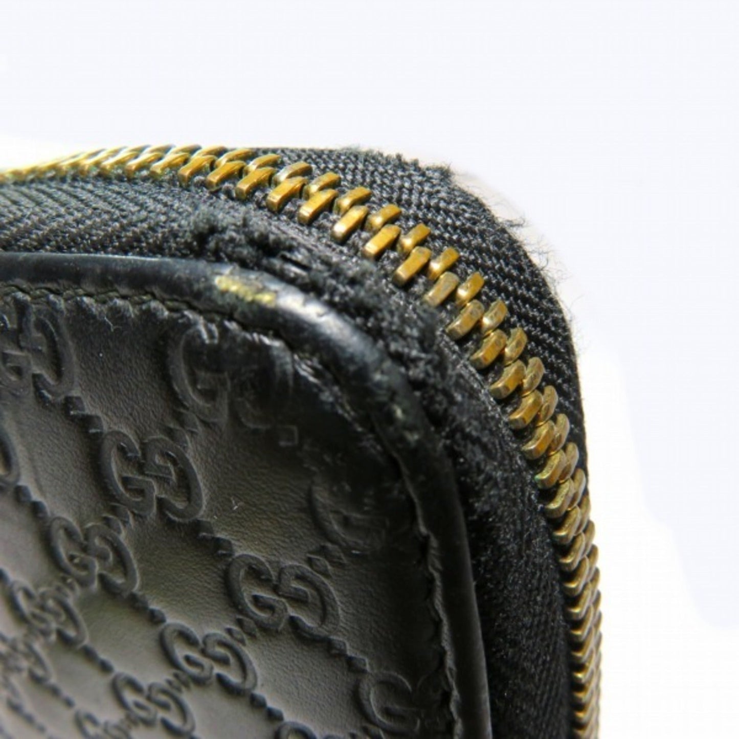 Gucci Black Leather Coin Purse/Coin Case