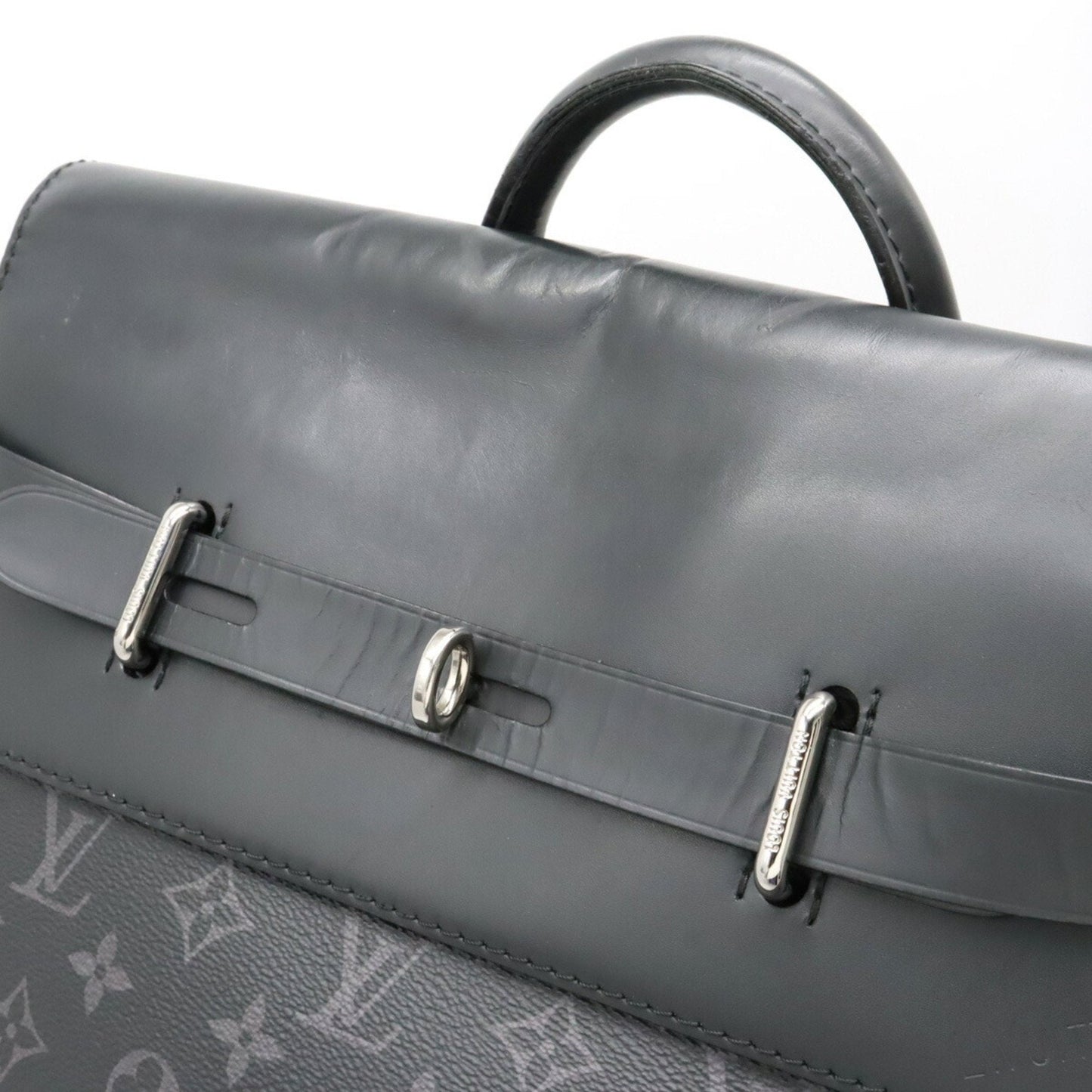 Louis Vuitton Black Monogram Eclipse Canvas Leather Backpack