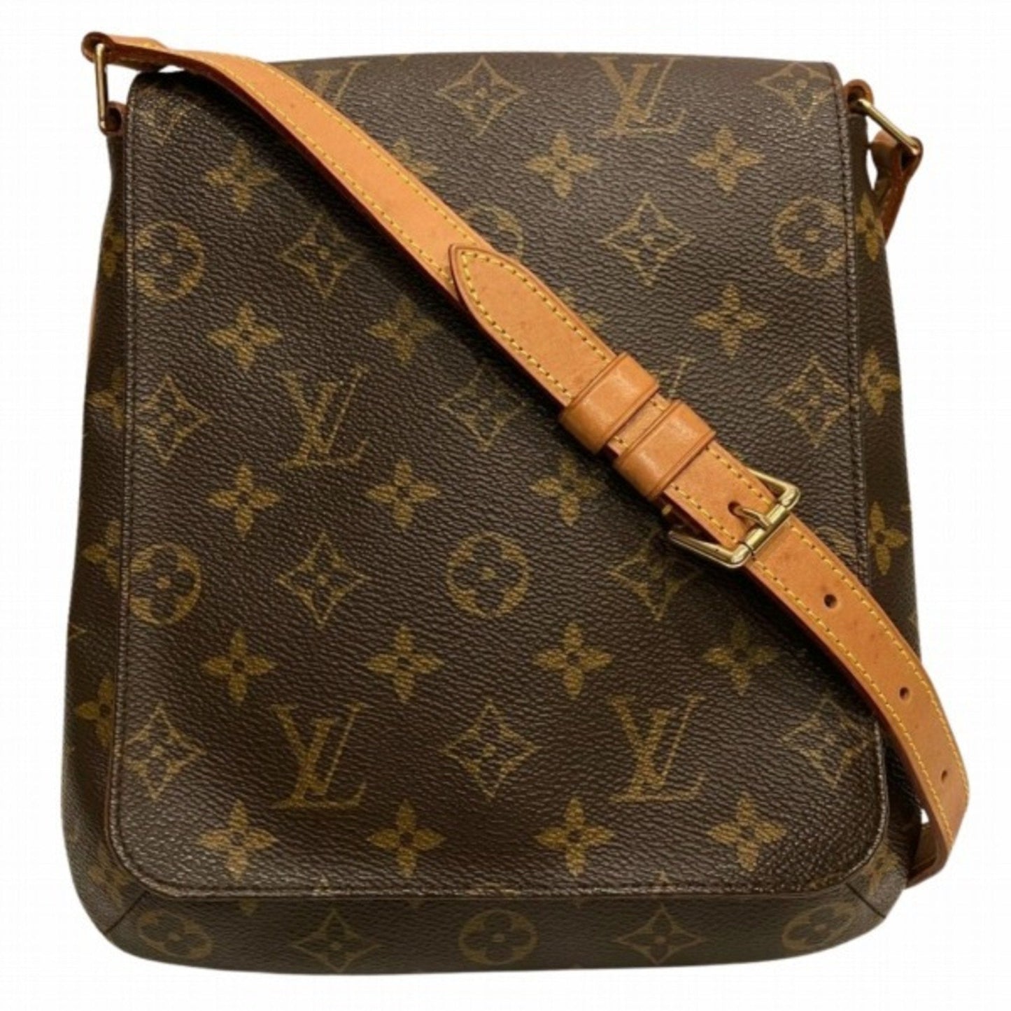 Louis Vuitton Brown Shoulder Bag ()