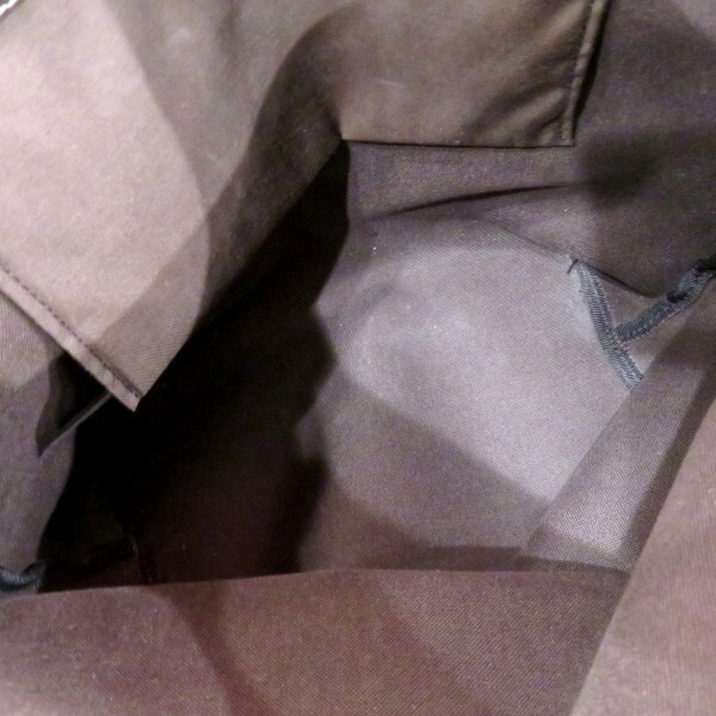 Gucci Beige Dark Brown Pvc Leather Handbag Tote Bag