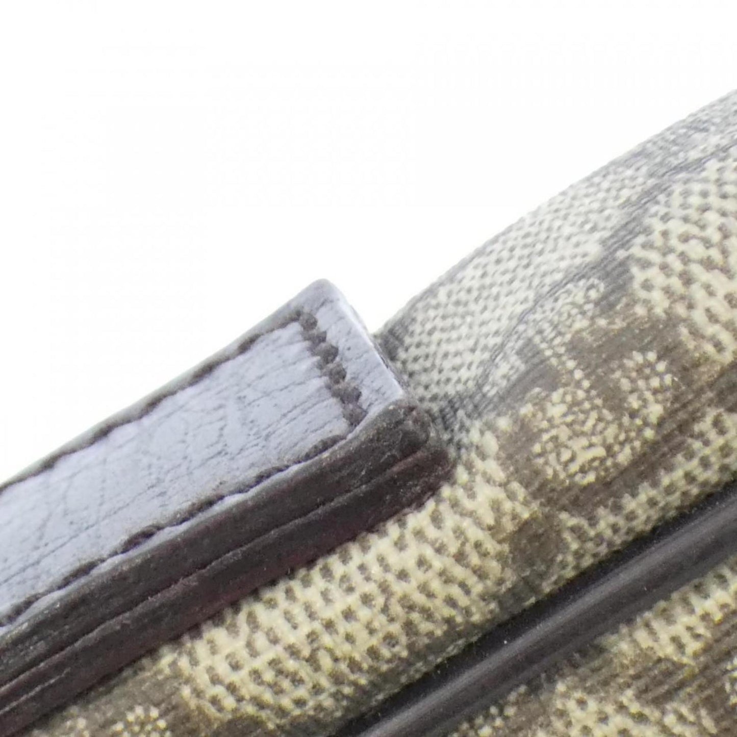 Gucci Beige Brown Gg Plus Leather Shoulder Bag