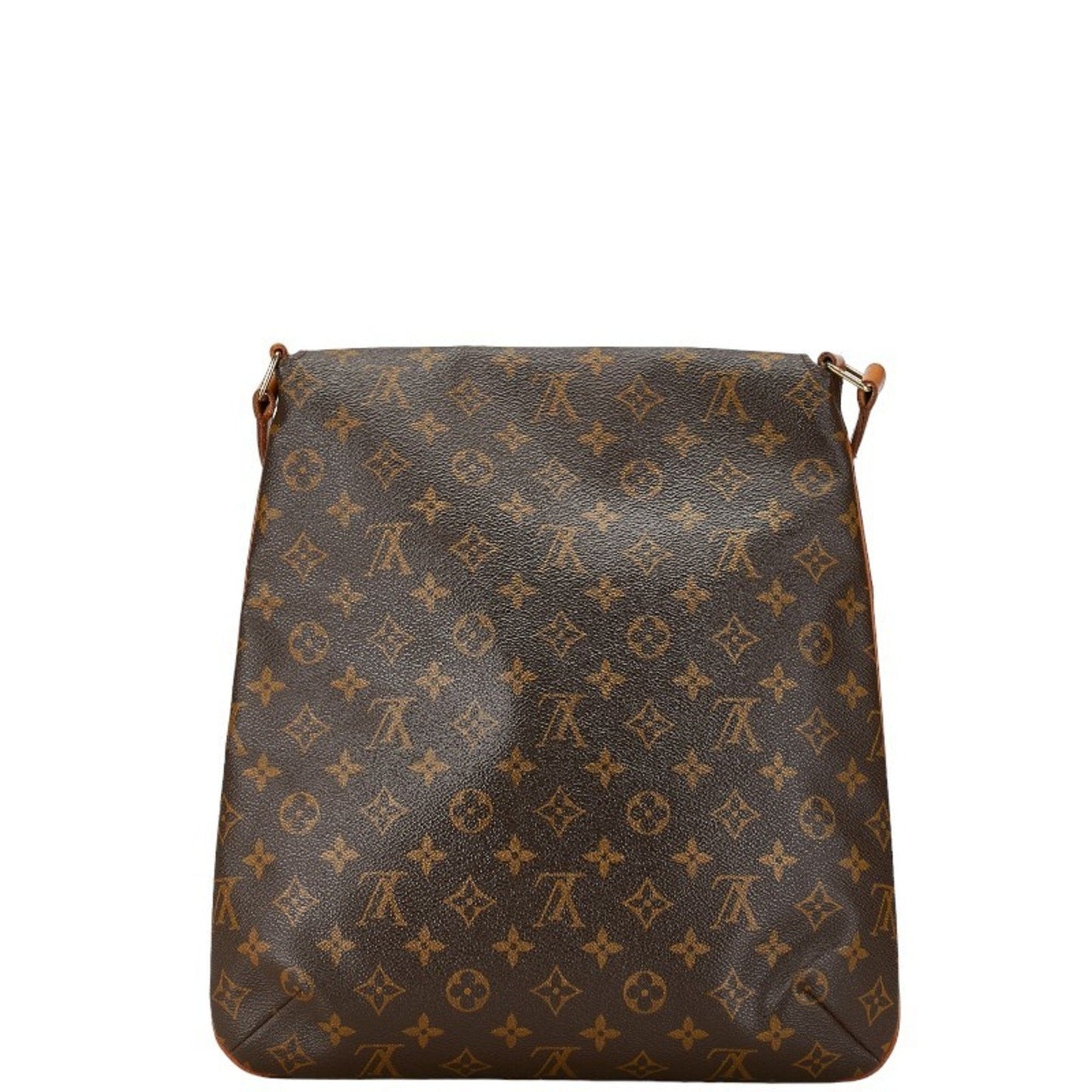 Louis Vuitton Monogram Brown Pvc Leather Shoulder Bag