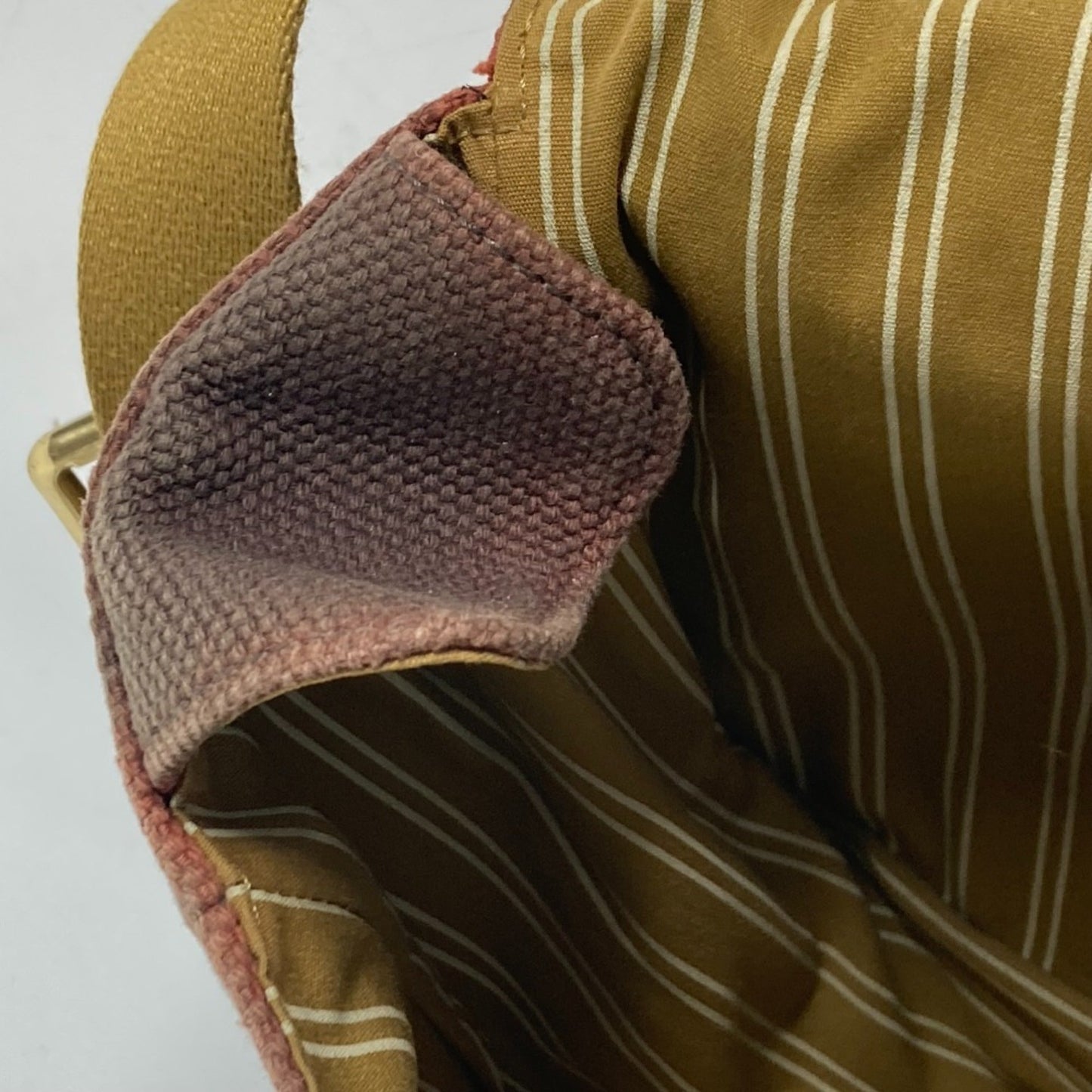 Louis Vuitton Brown Canvas Shoulder Bag