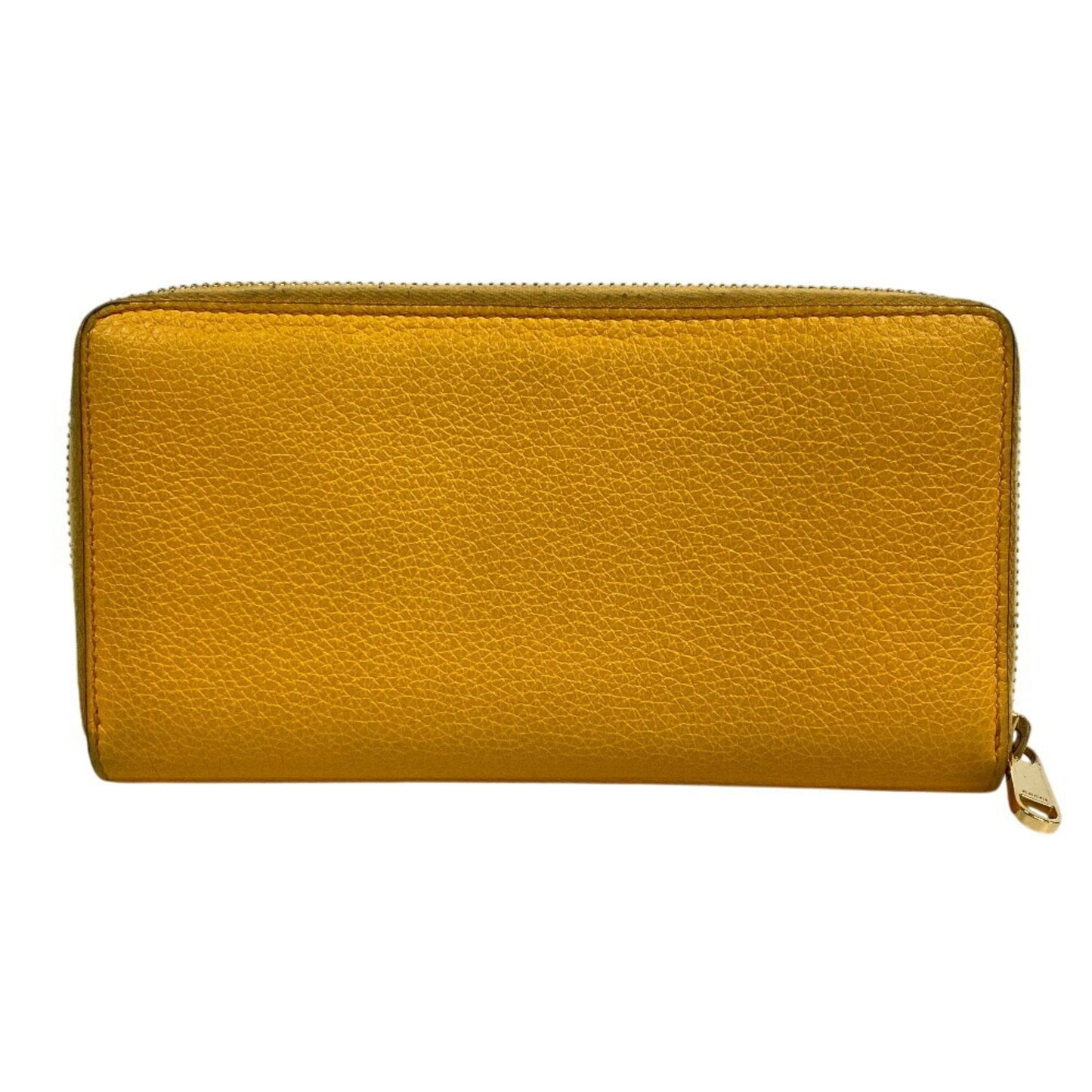 Gucci Yellow Leather Wallet (Bi-Fold)