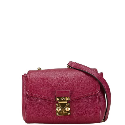 Louis Vuitton Grape Purple Leather Shoulder Bag ()